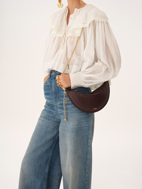 Mini Chloé Icons shoulder bag in soft leather