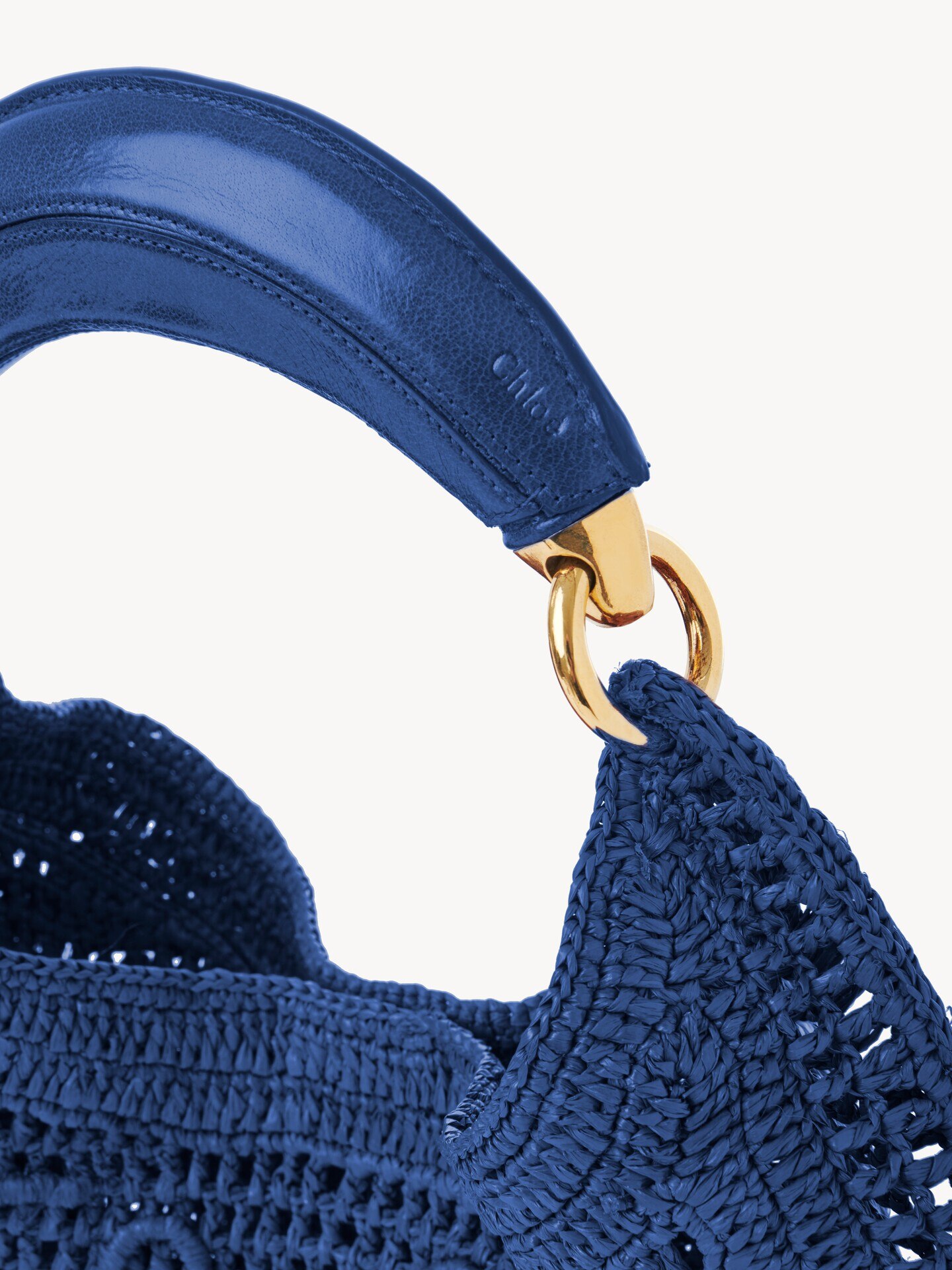 Bolso hobo Summer Banana de rafia - 7