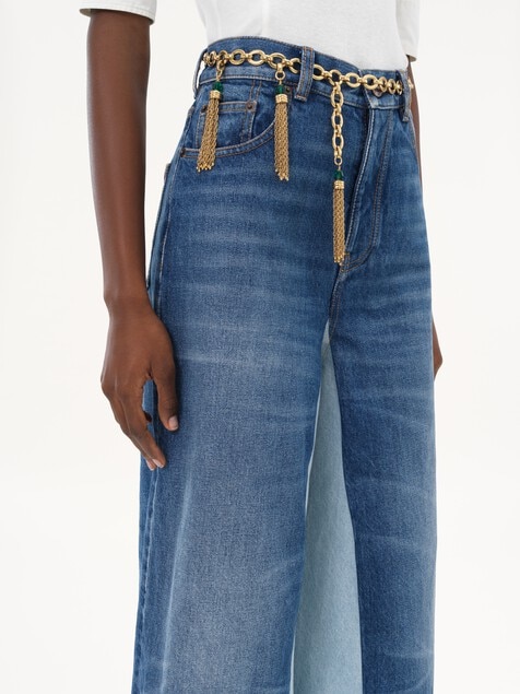 The Chloé Pompoms belt