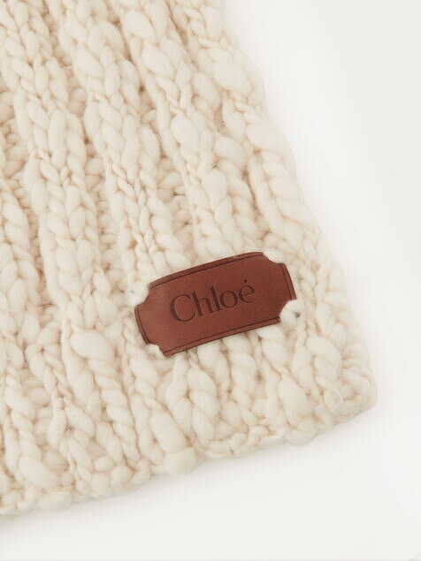 Scarf in extrafine wool & silk