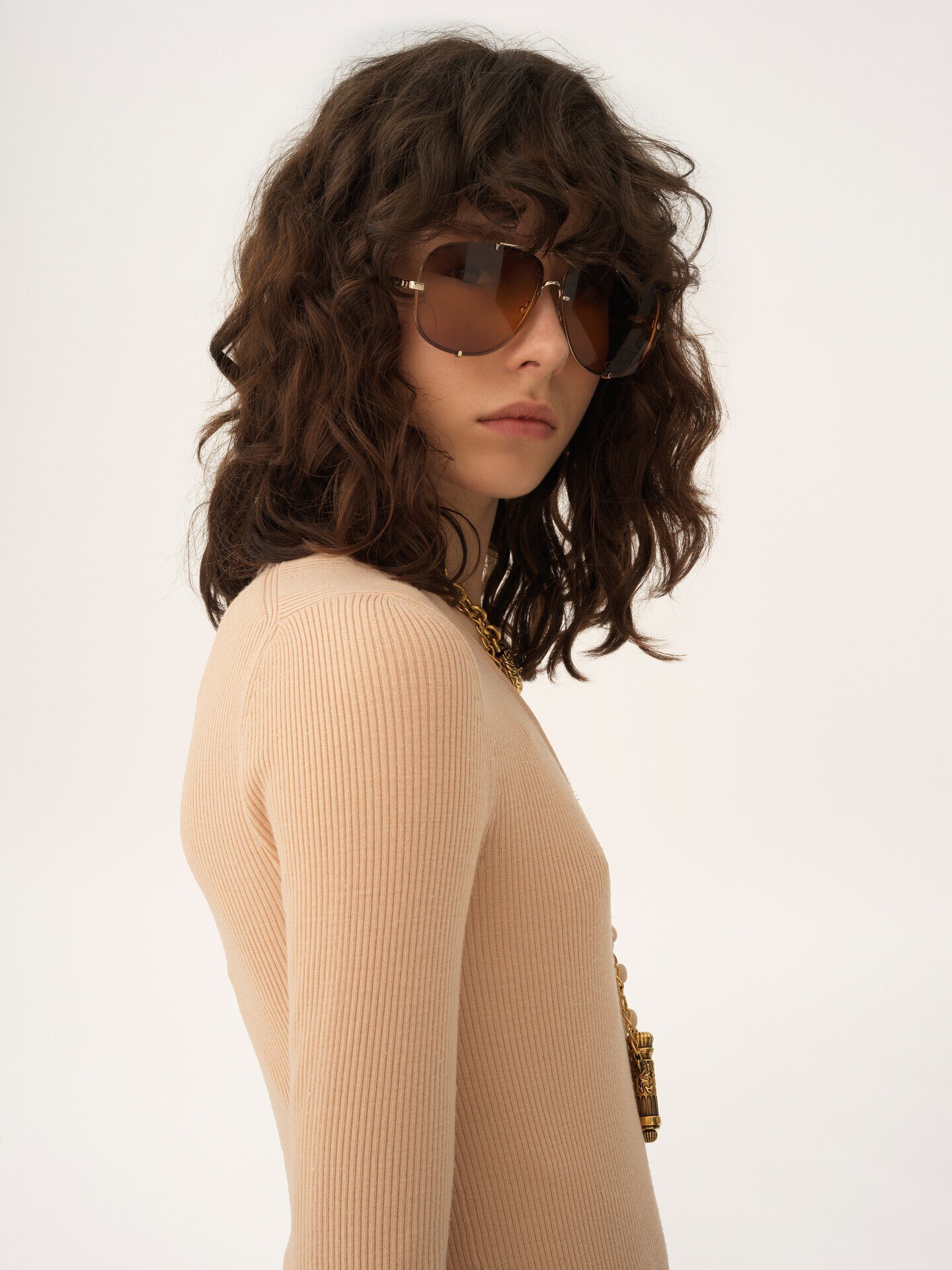 Henley shirt in a merino wool knit - 4