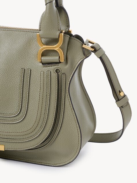 Bolso Marcie peque&ntilde;o de cuero granulado
