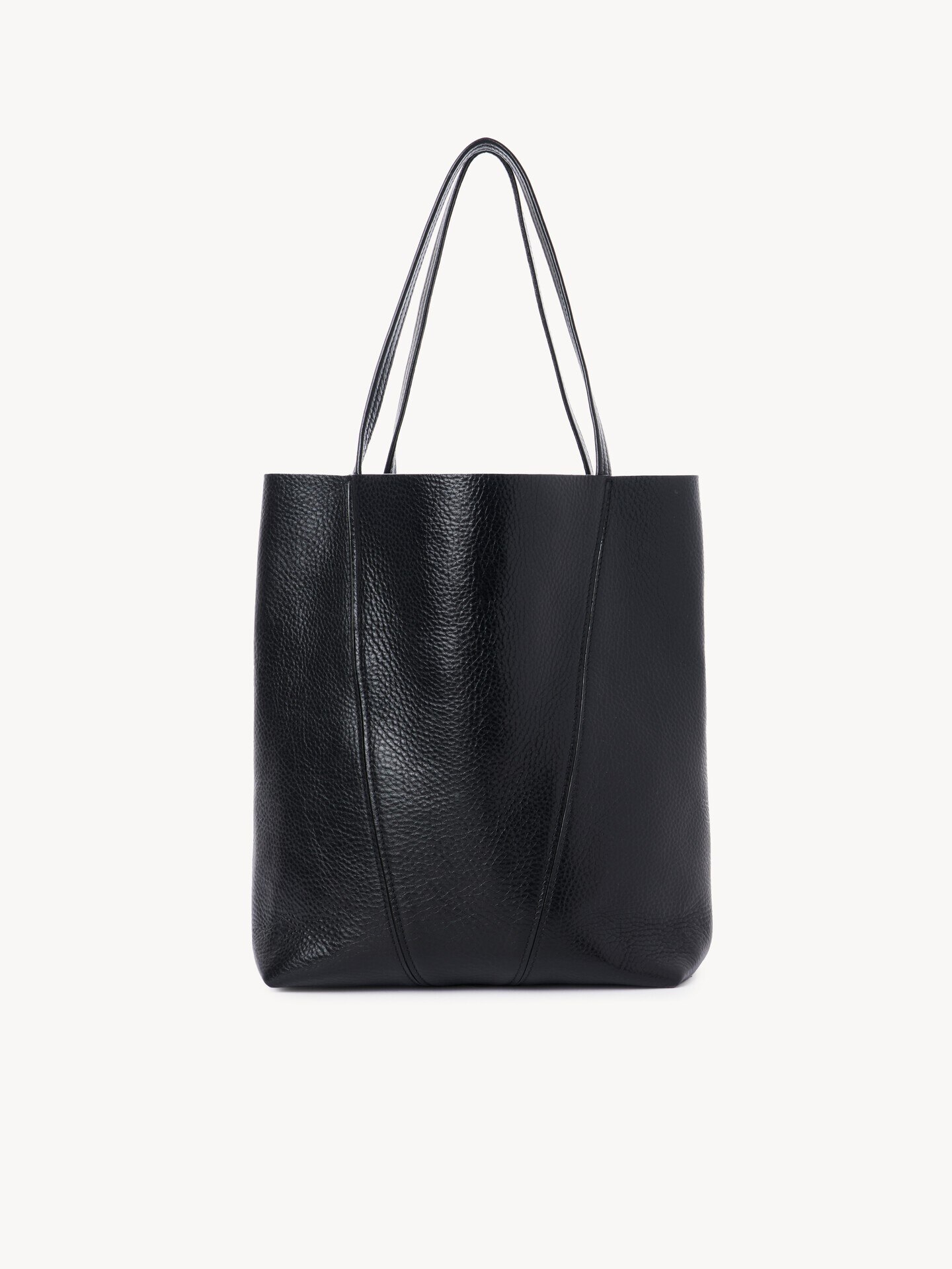 Chloé Spin tote bag in grained leather - 5
