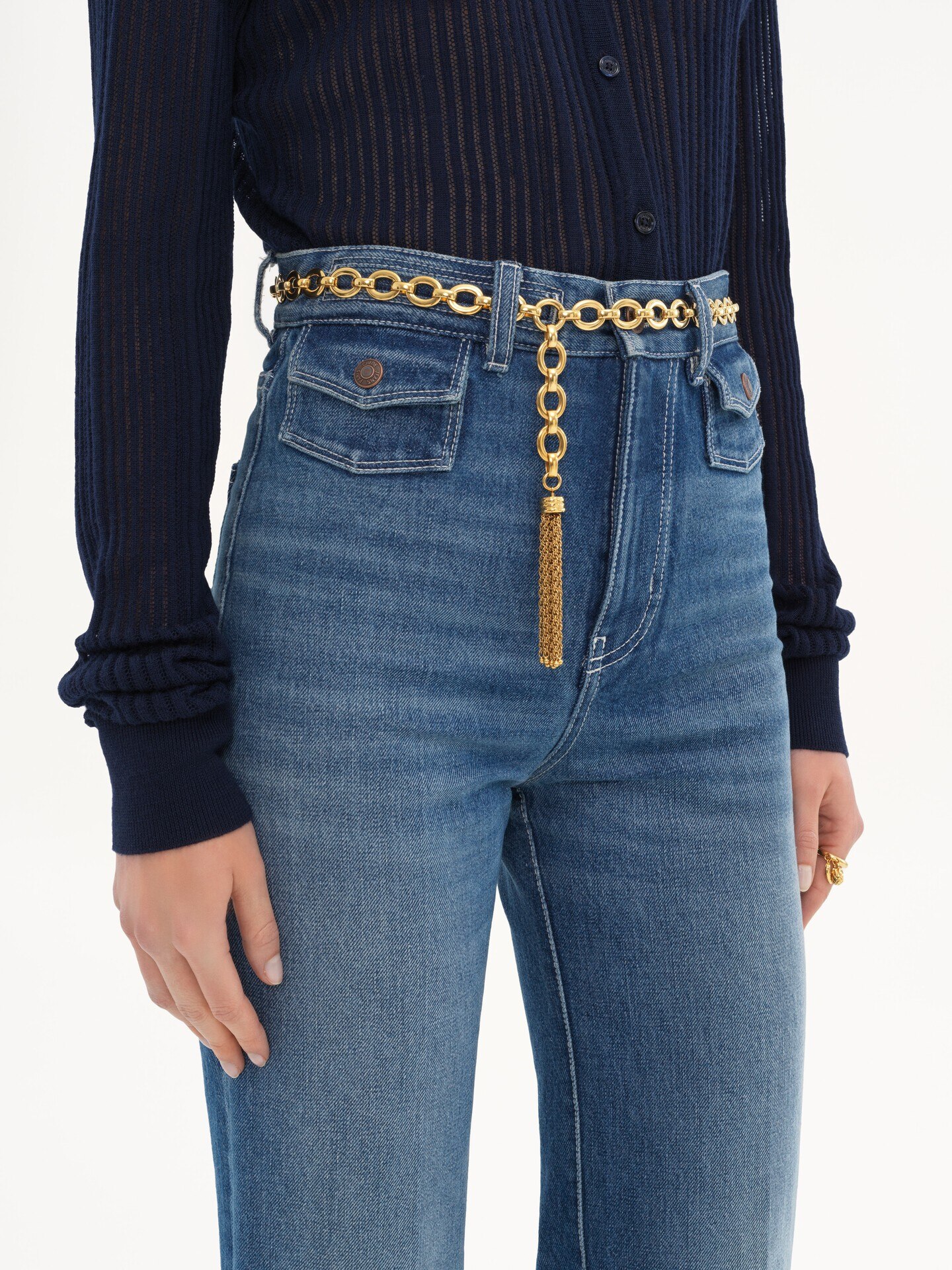 The Chloé Pompoms belt - 3