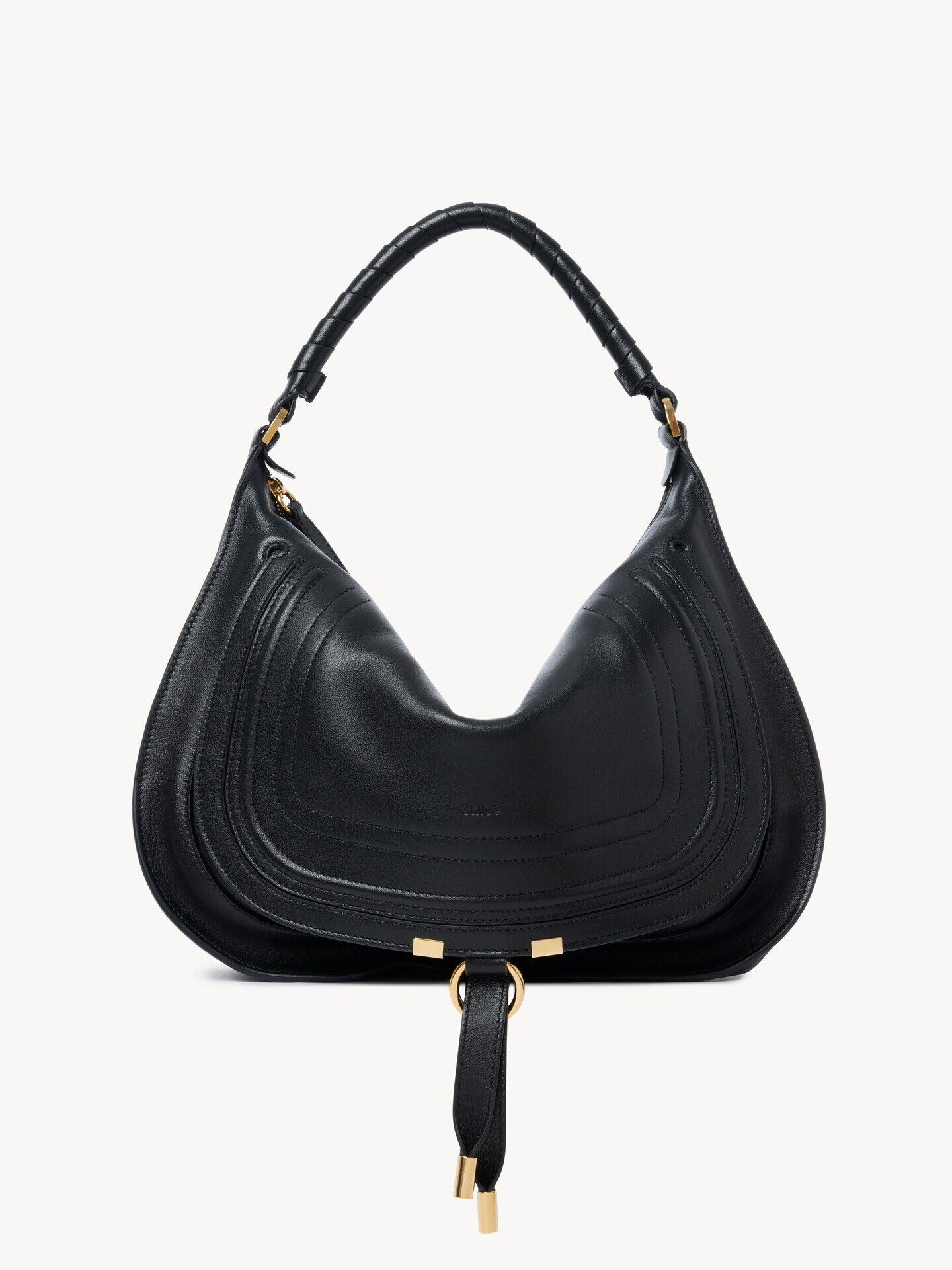 Bolso de hombro Marcie de cuero suave - 2