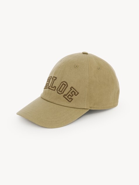 Gorra Chlo&eacute; Signature de algod&oacute;n