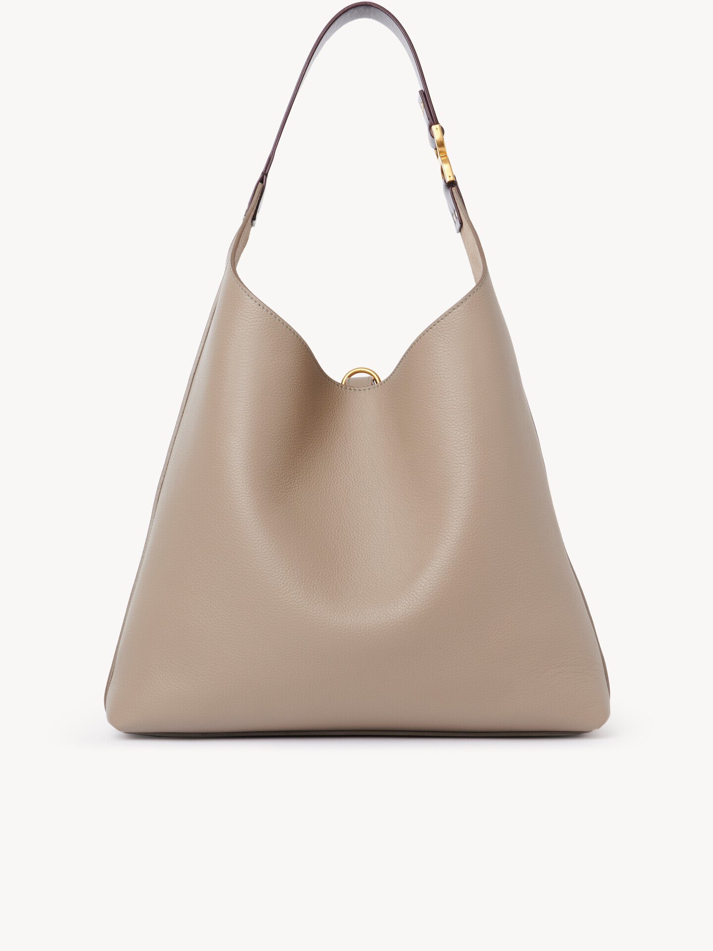 Marcie hobo bag in grained leather - 6