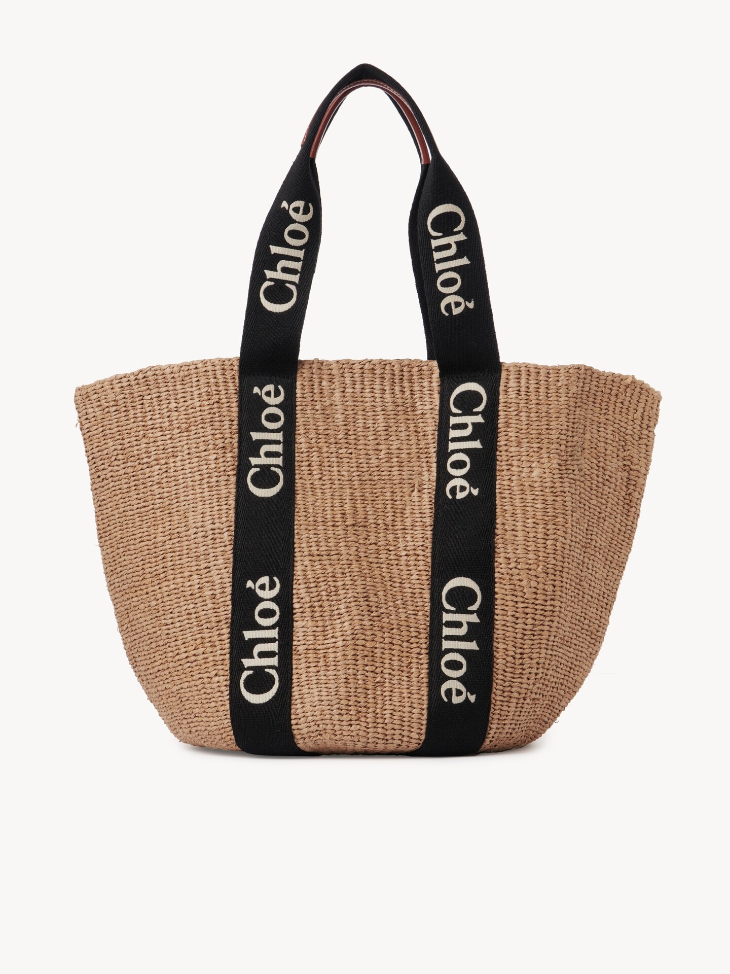 Large Woody basket in natural fibers - 5