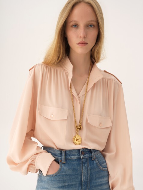 The Chlo&eacute; Medals pendant necklace
