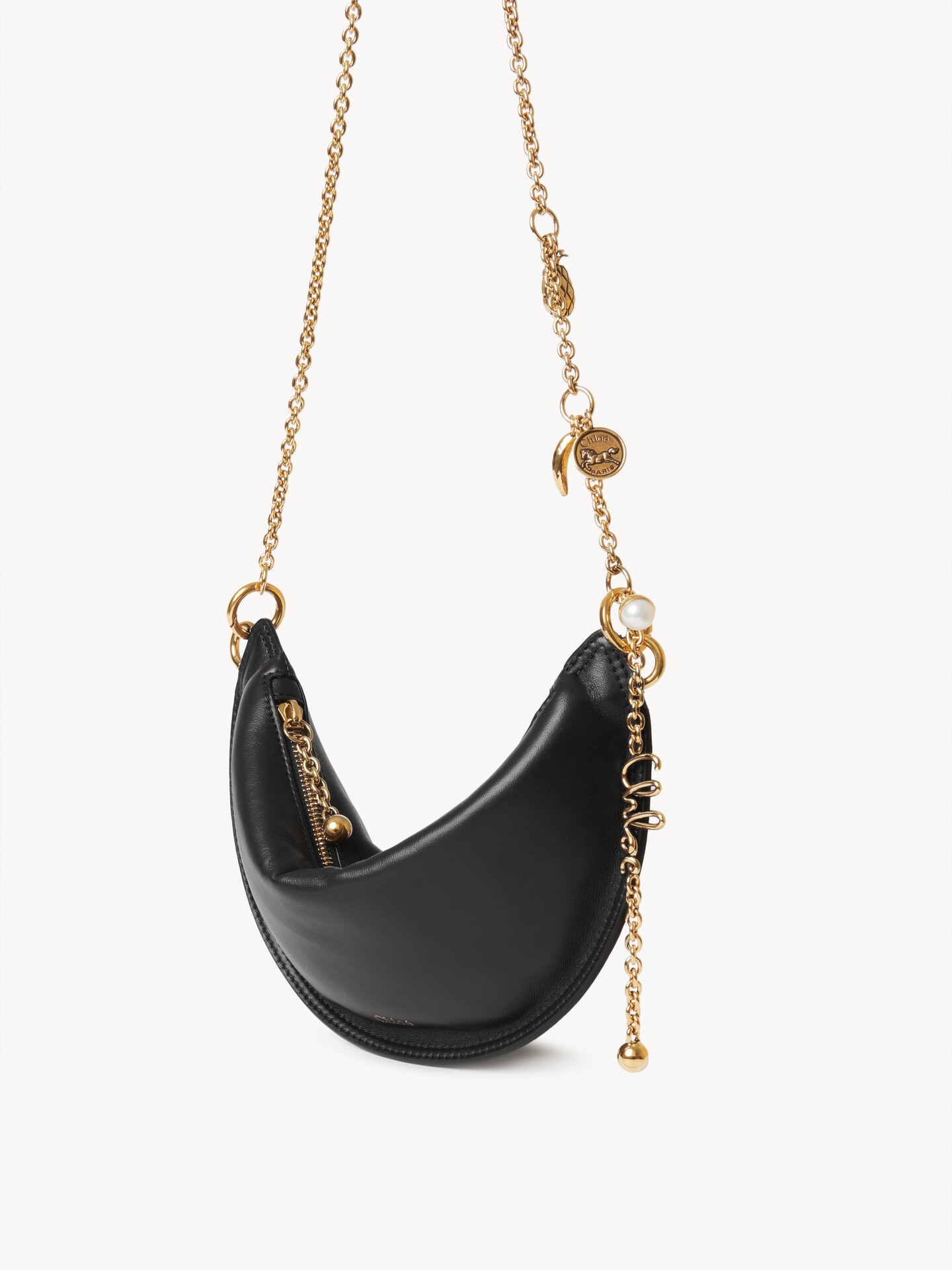 Mini Chloé Icons shoulder bag in soft leather - 4