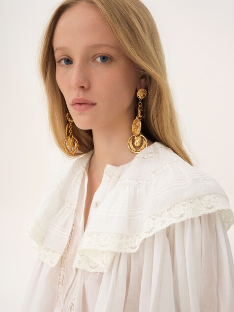 Pendientes Chlo&eacute; Medals