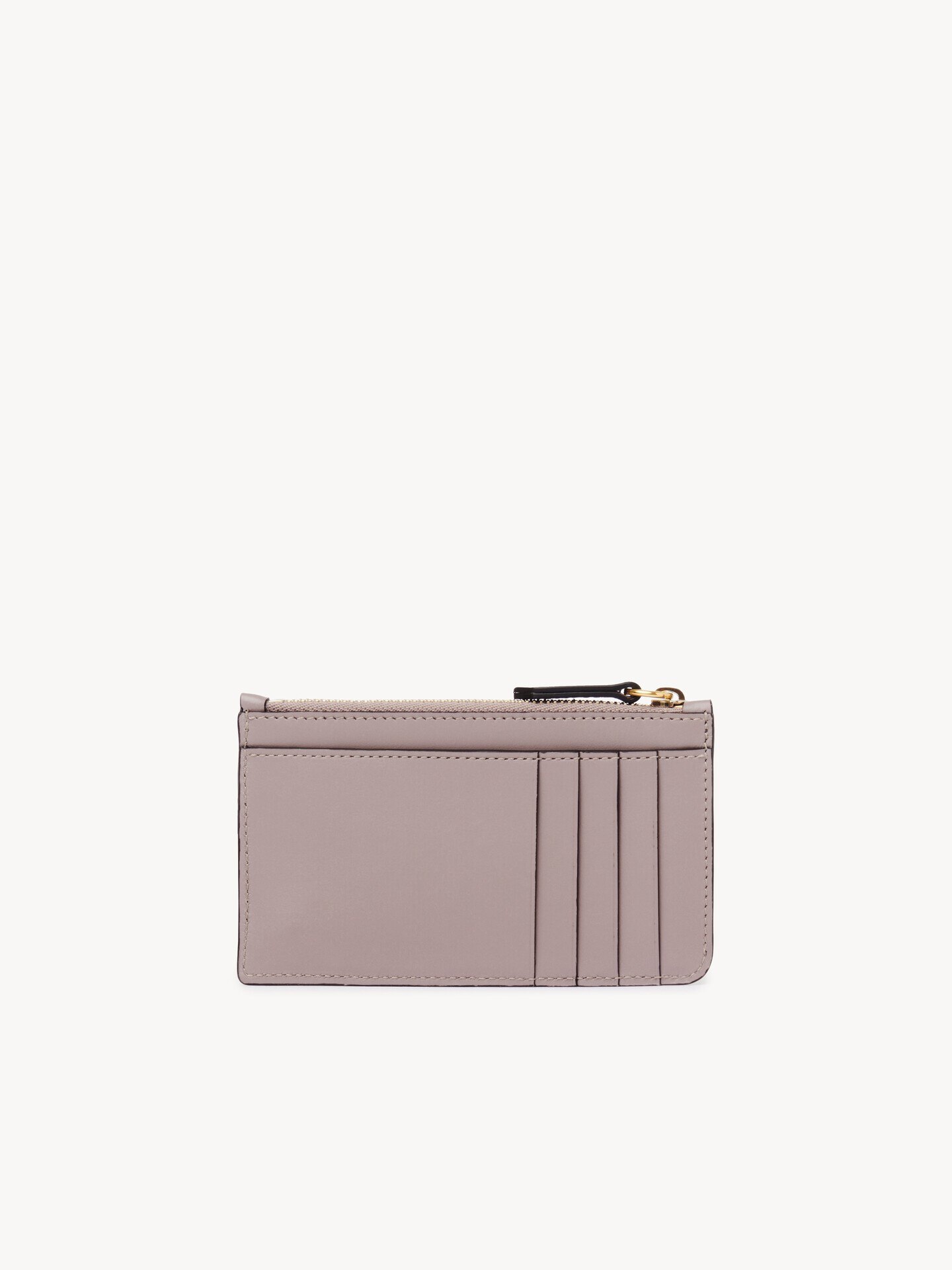 Small Chloé Iconic purse with card slots in shiny leather - 4