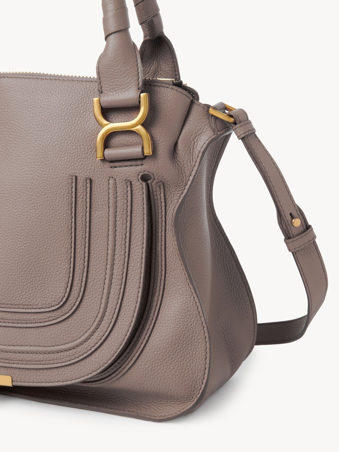 Bolso Marcie peque&ntilde;o de cuero granulado - 3
