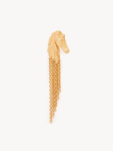 Pendientes Chlo&eacute; Chain Horse