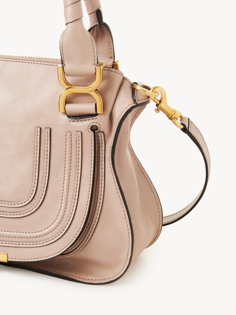 Small Marcie bag in shiny leather