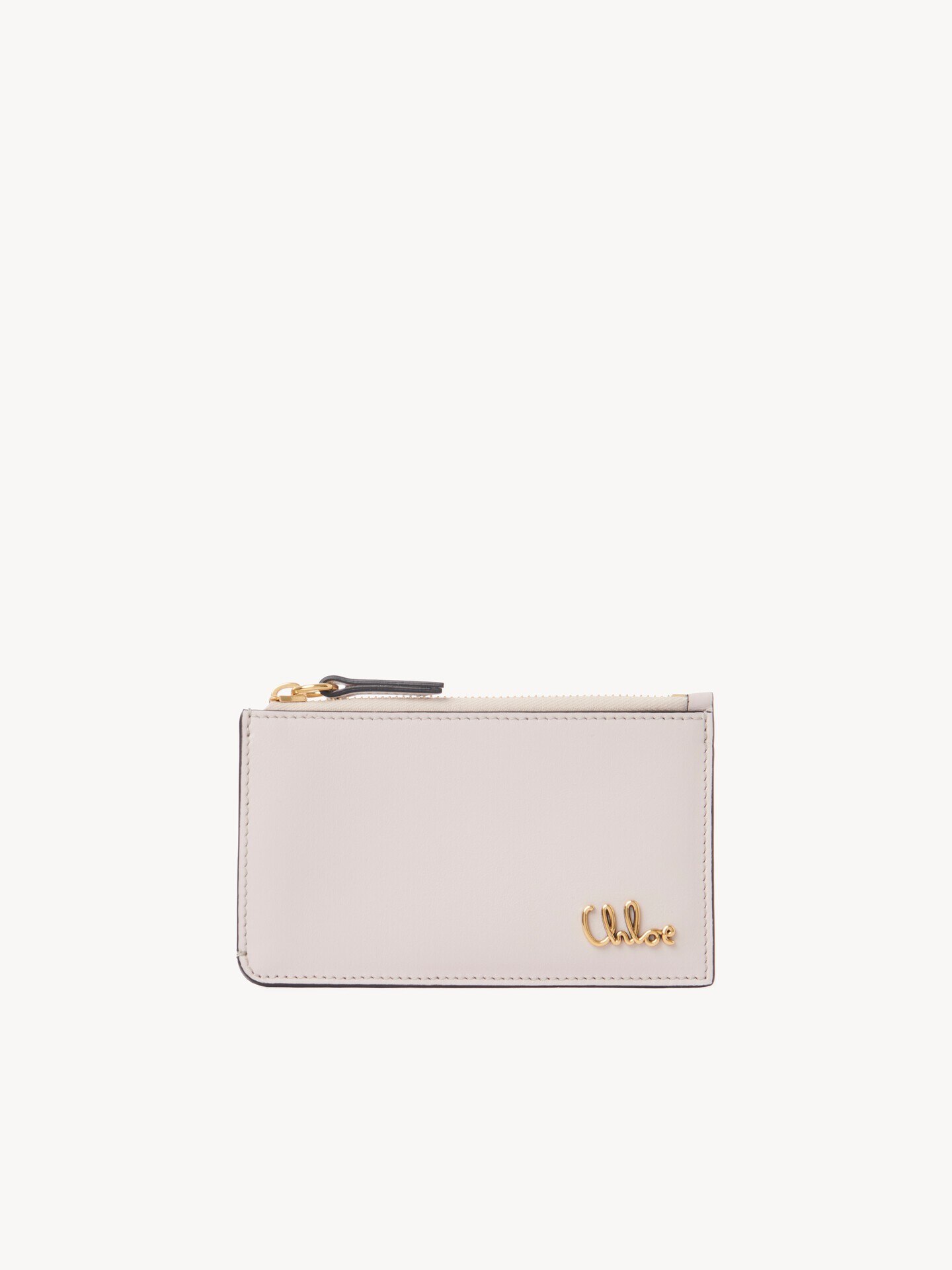 Small Chlo&eacute; Iconic purse with card slots in grained leather - 1