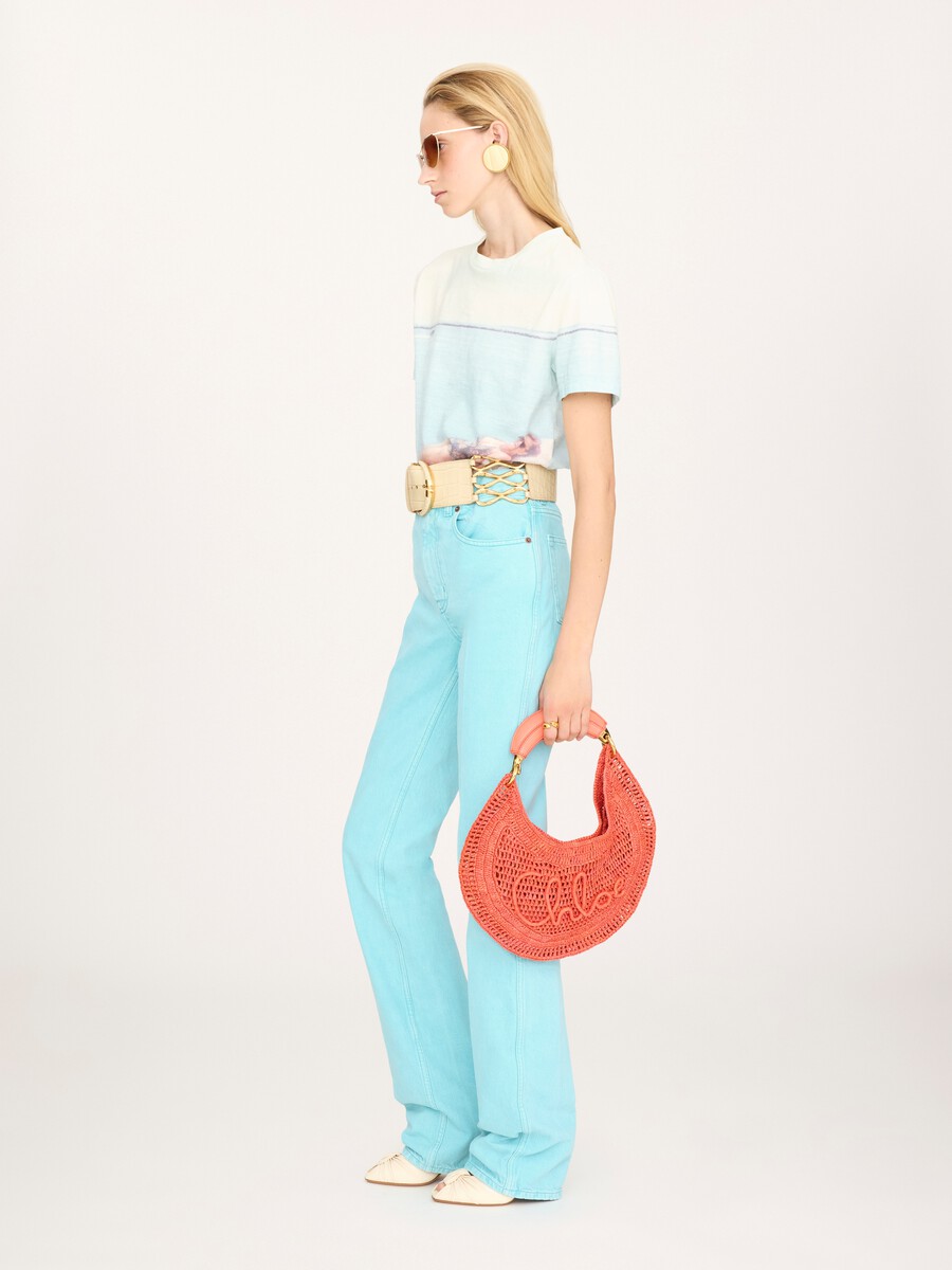 Summer Banana hobo bag in raffia - 8