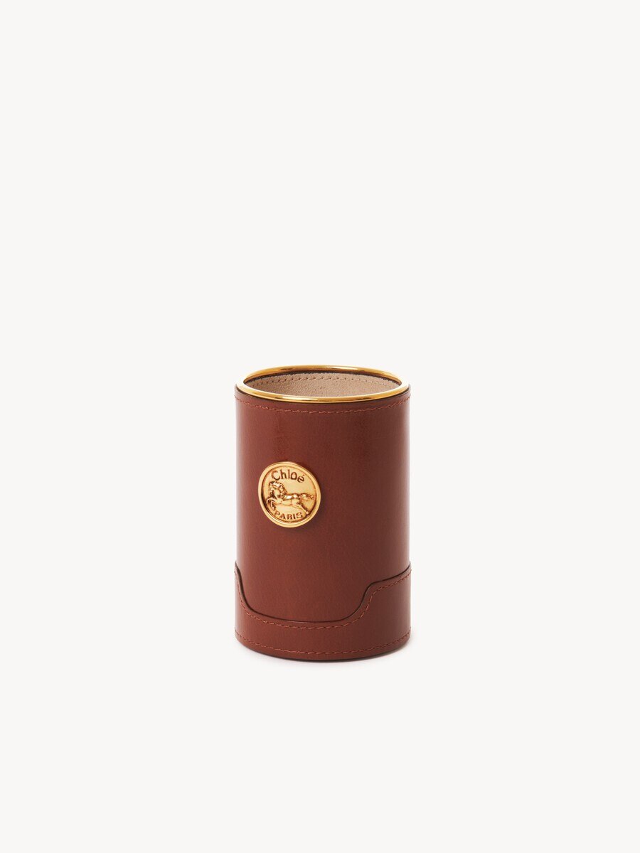 Perfume case in shiny leather - 2