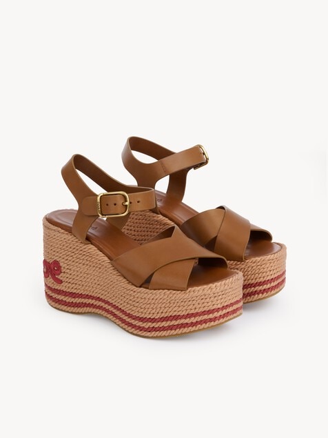 Sandalias con cu&ntilde;a Chlo&eacute; Sand