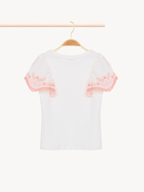 Camiseta bordada infantil