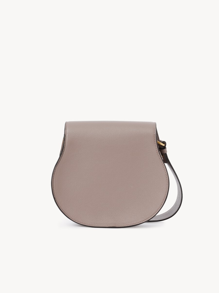 Bolso saddle Marcie de cuero granulado - 8
