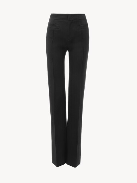 Tailored trousers in soft cavalry cotton