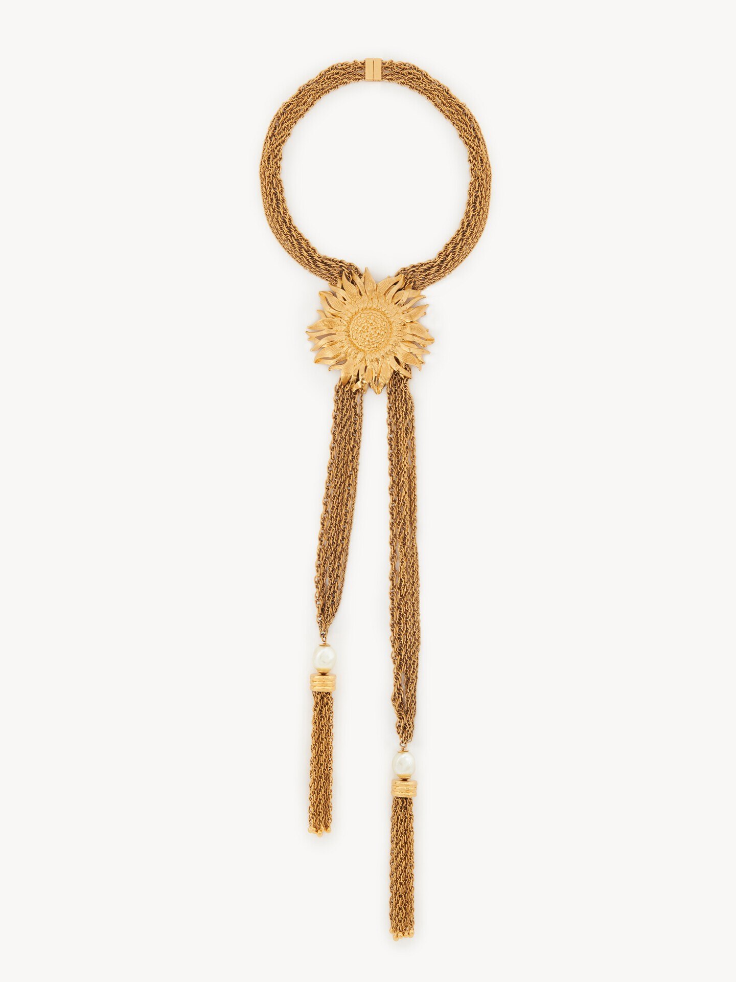 The Chloé Sunflower necklace - 1