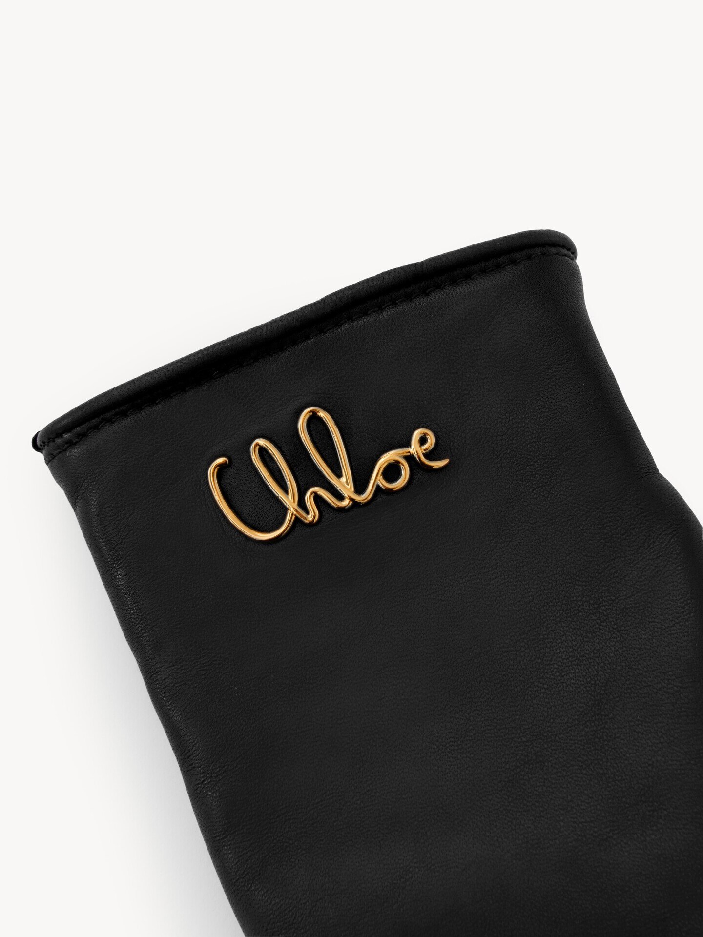 The Chlo&eacute; Iconic gloves in leather - 5