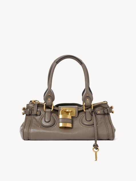 Bolso Paddington de cuero granulado
