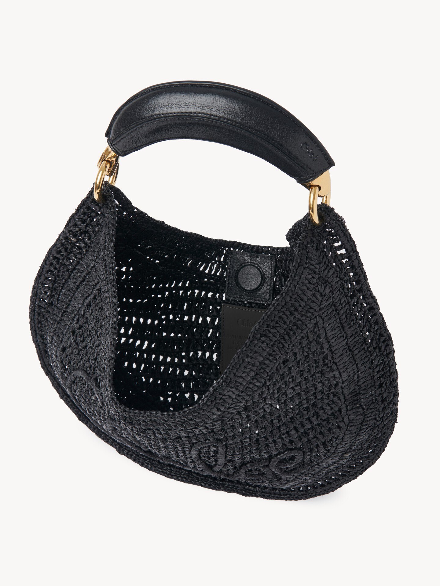 Bolso hobo Summer Banana de rafia - 8