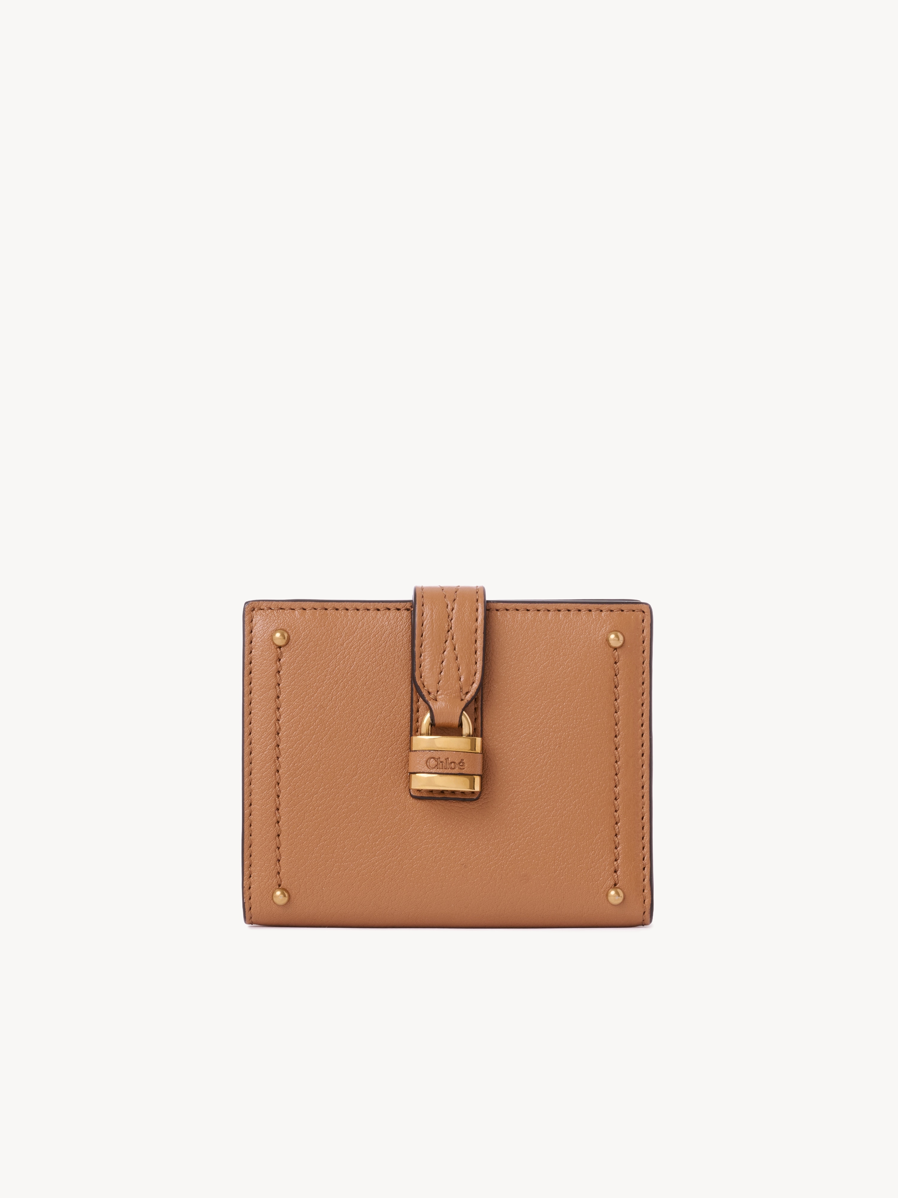 Cartera Paddington peque&ntilde;a con ranuras para tarjetas de cuero granulado - NaN