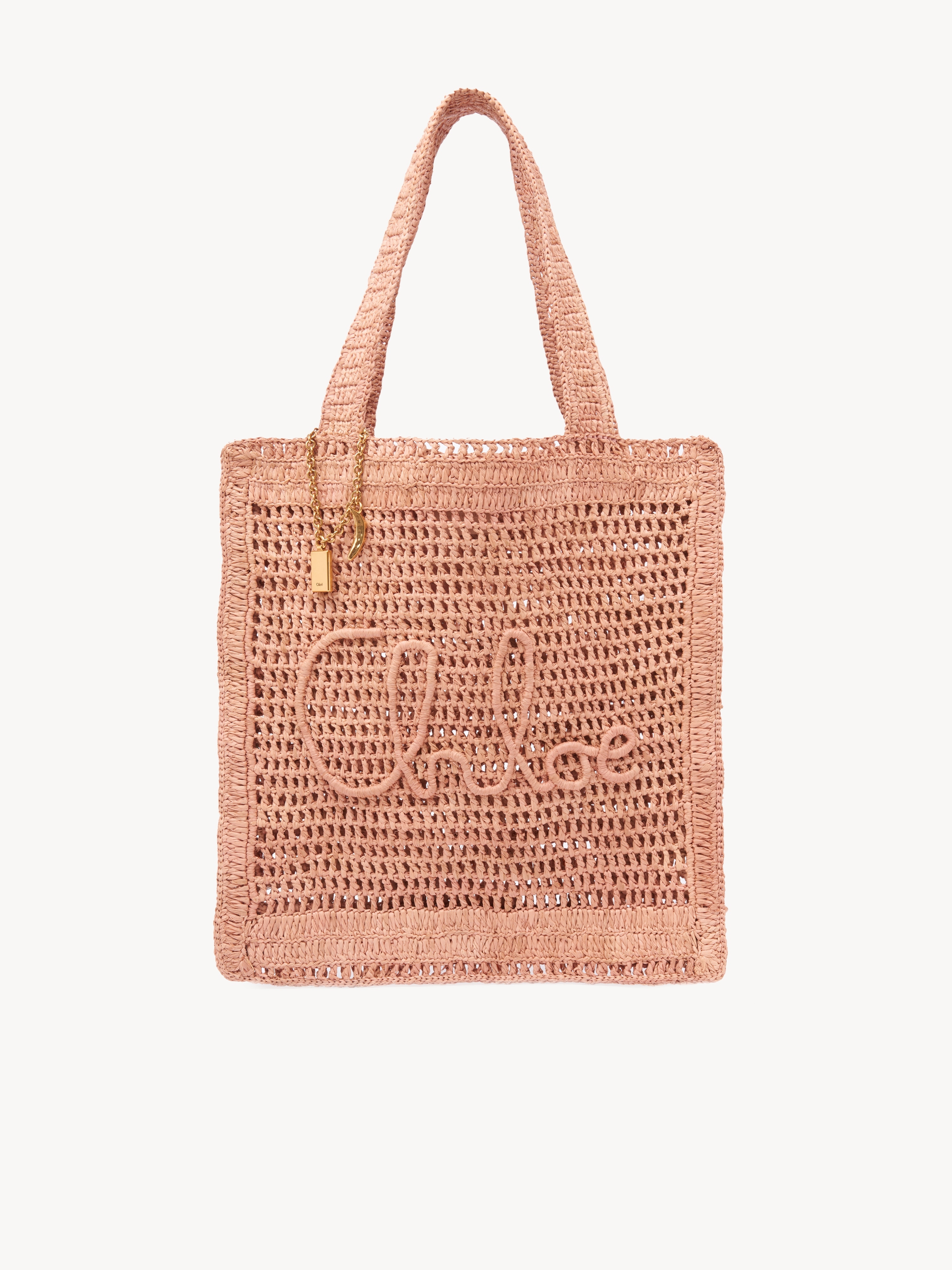 Bolso tote Summer Banana East-West de rafia - NaN
