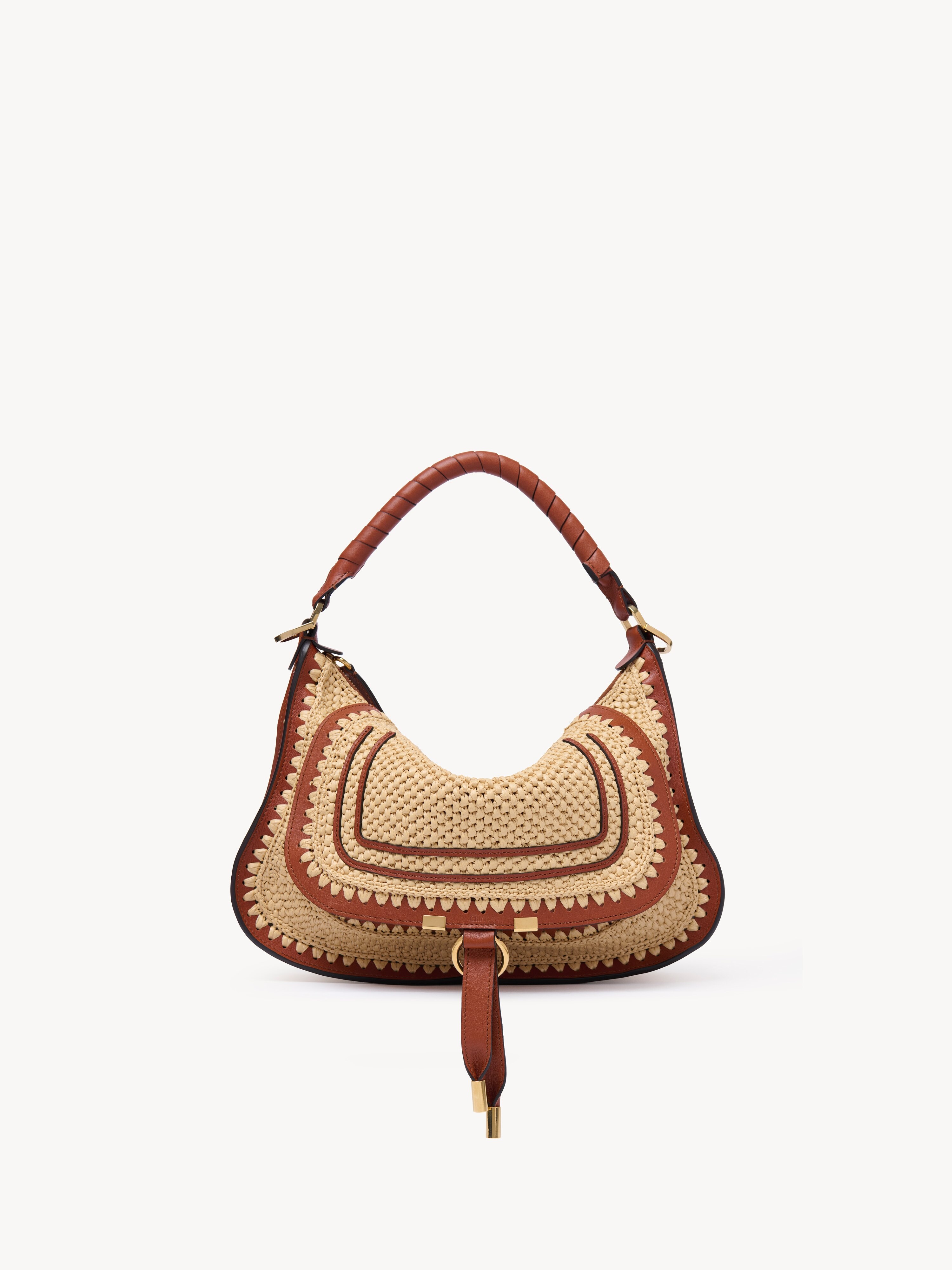 Minibolso de hombro Marcie de efecto rafia - NaN