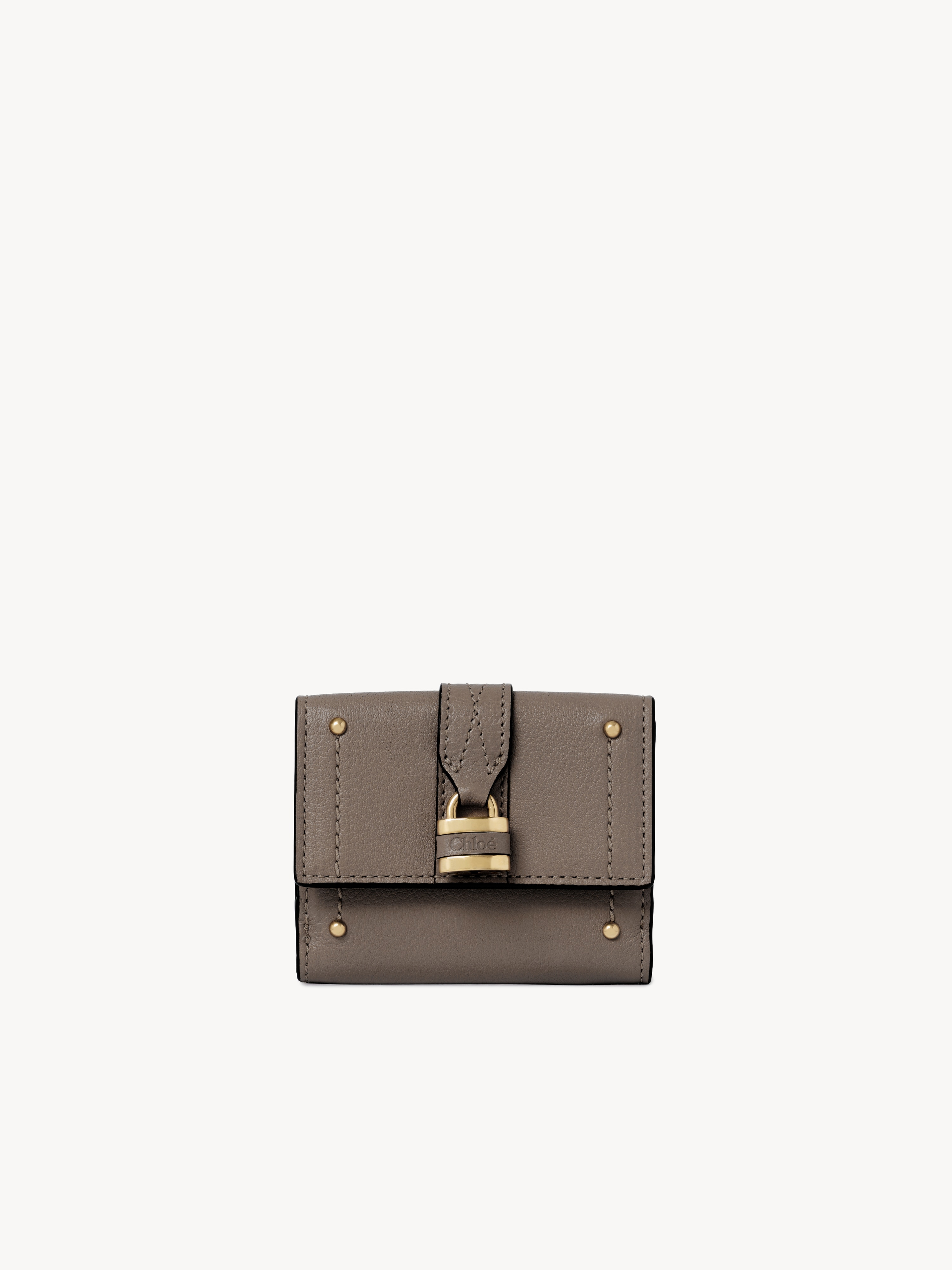 Cartera Paddington peque&ntilde;a con ranuras para tarjetas de cuero granulado - NaN