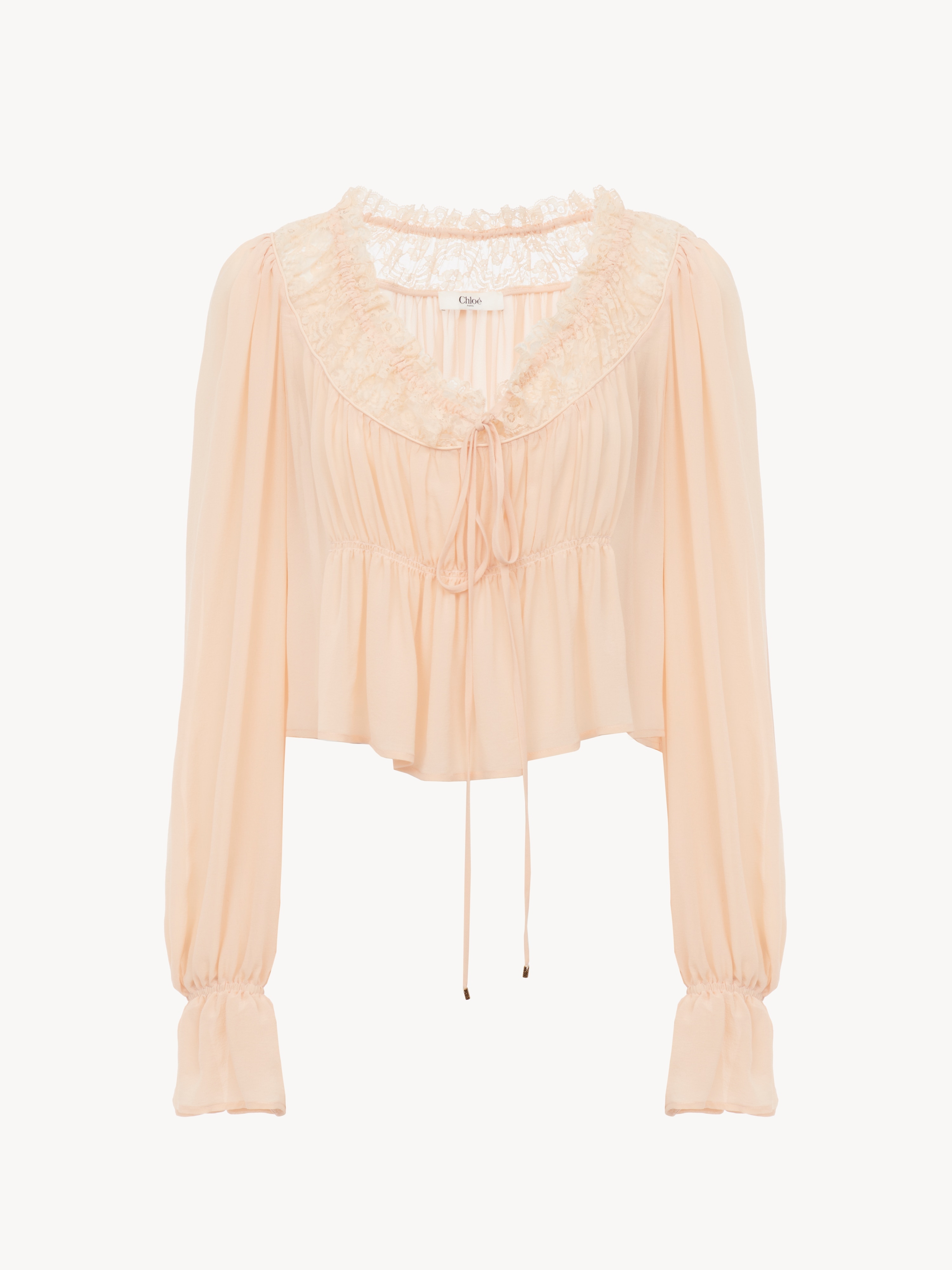 Knee-length skirt in denim - NaN