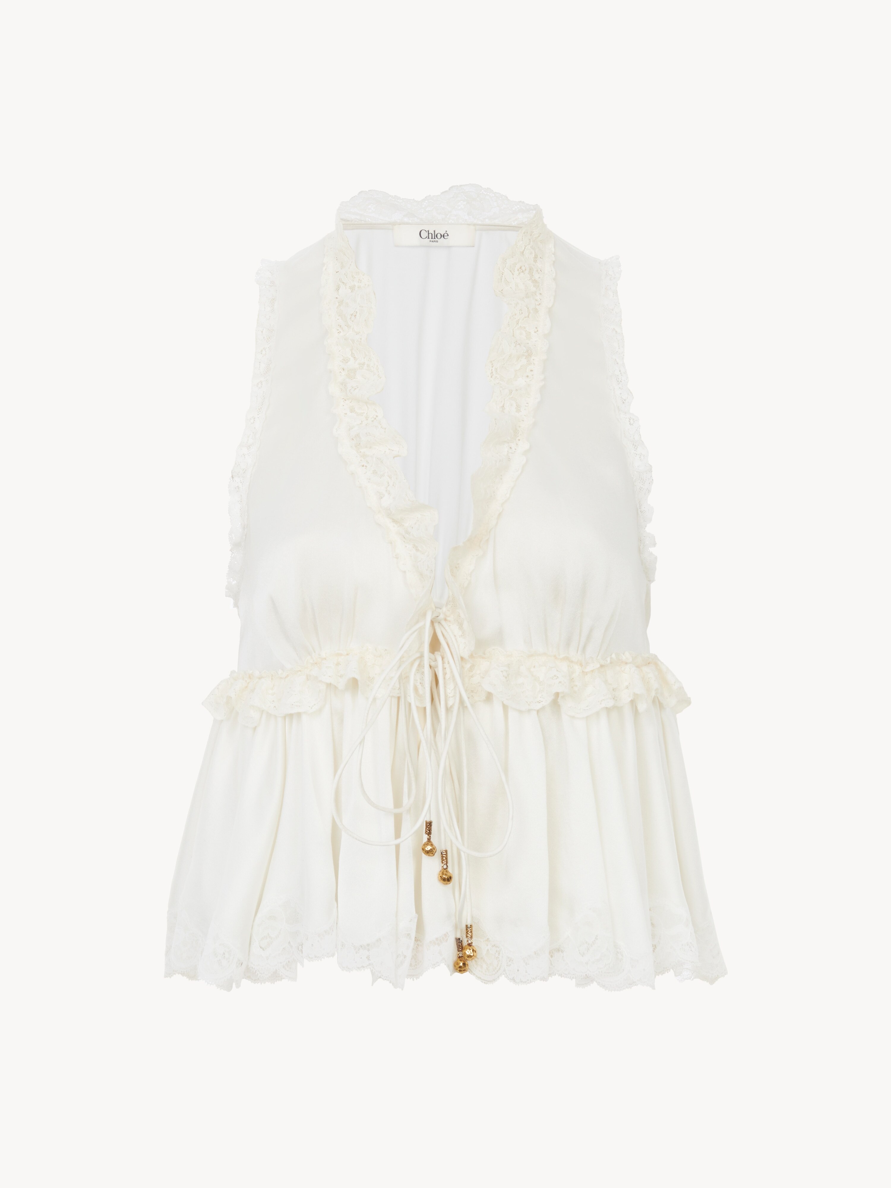 Tailored bootcut pants in wool - NaN