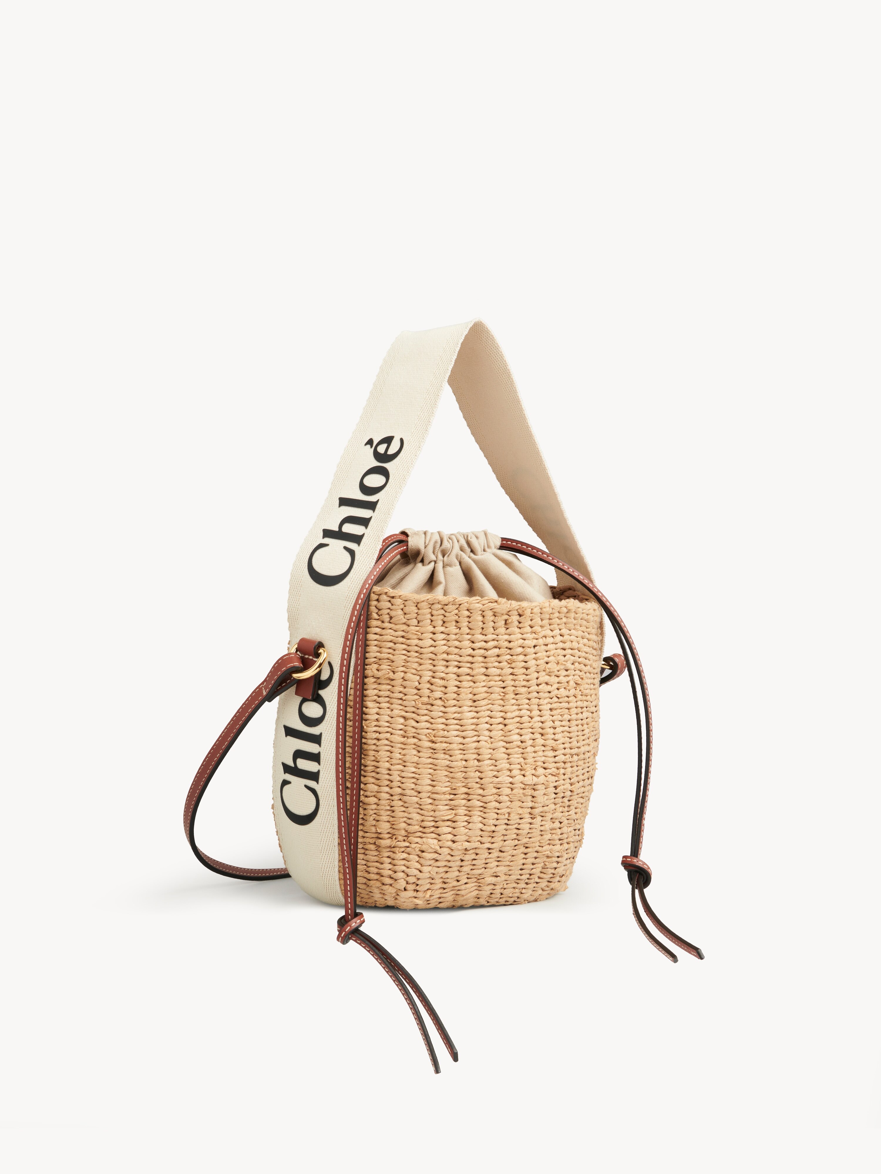 Large Woody basket in natural fibers - NaN
