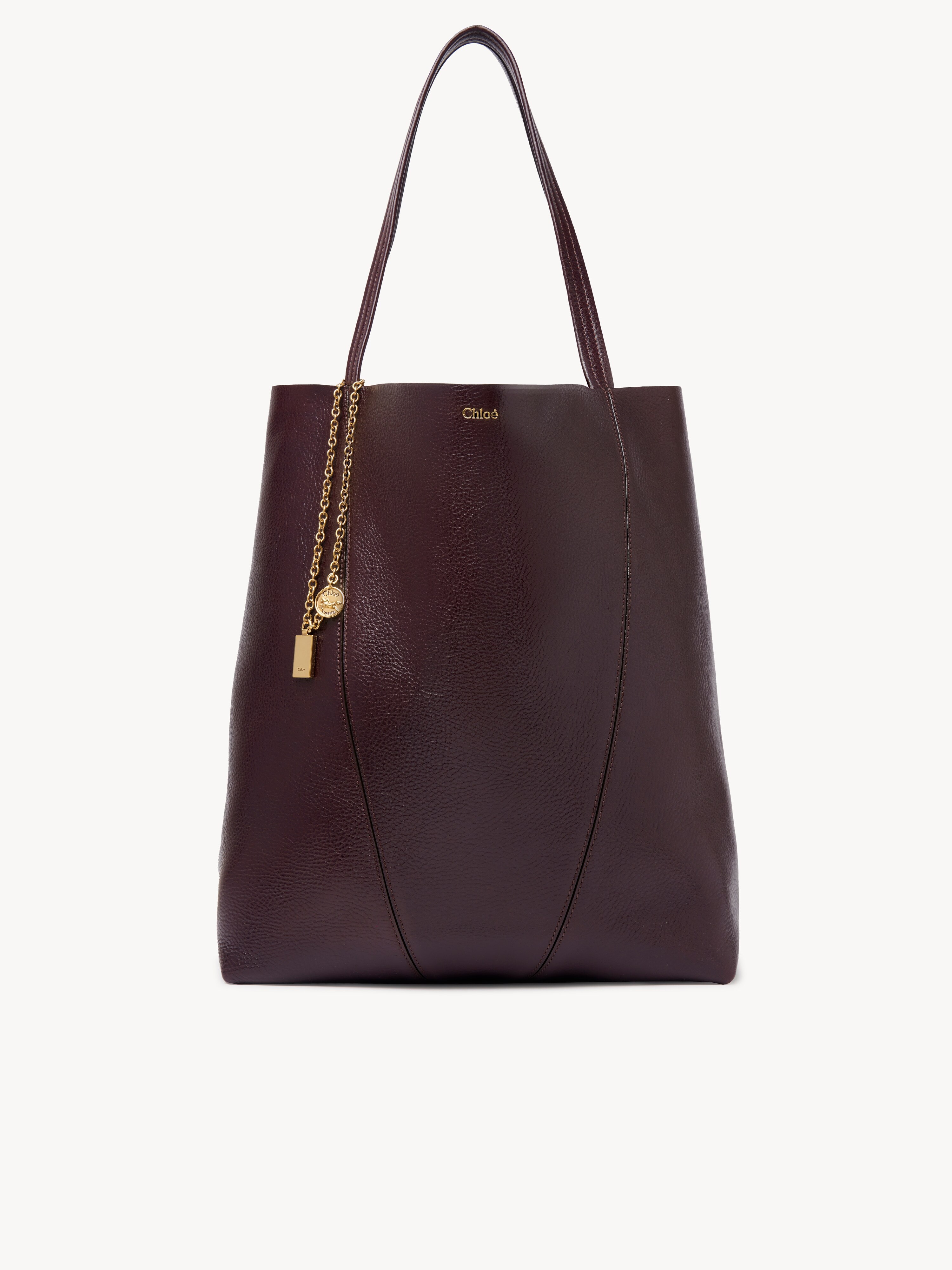 Bolso tote Chlo&eacute; Spin de cuero granulado - NaN