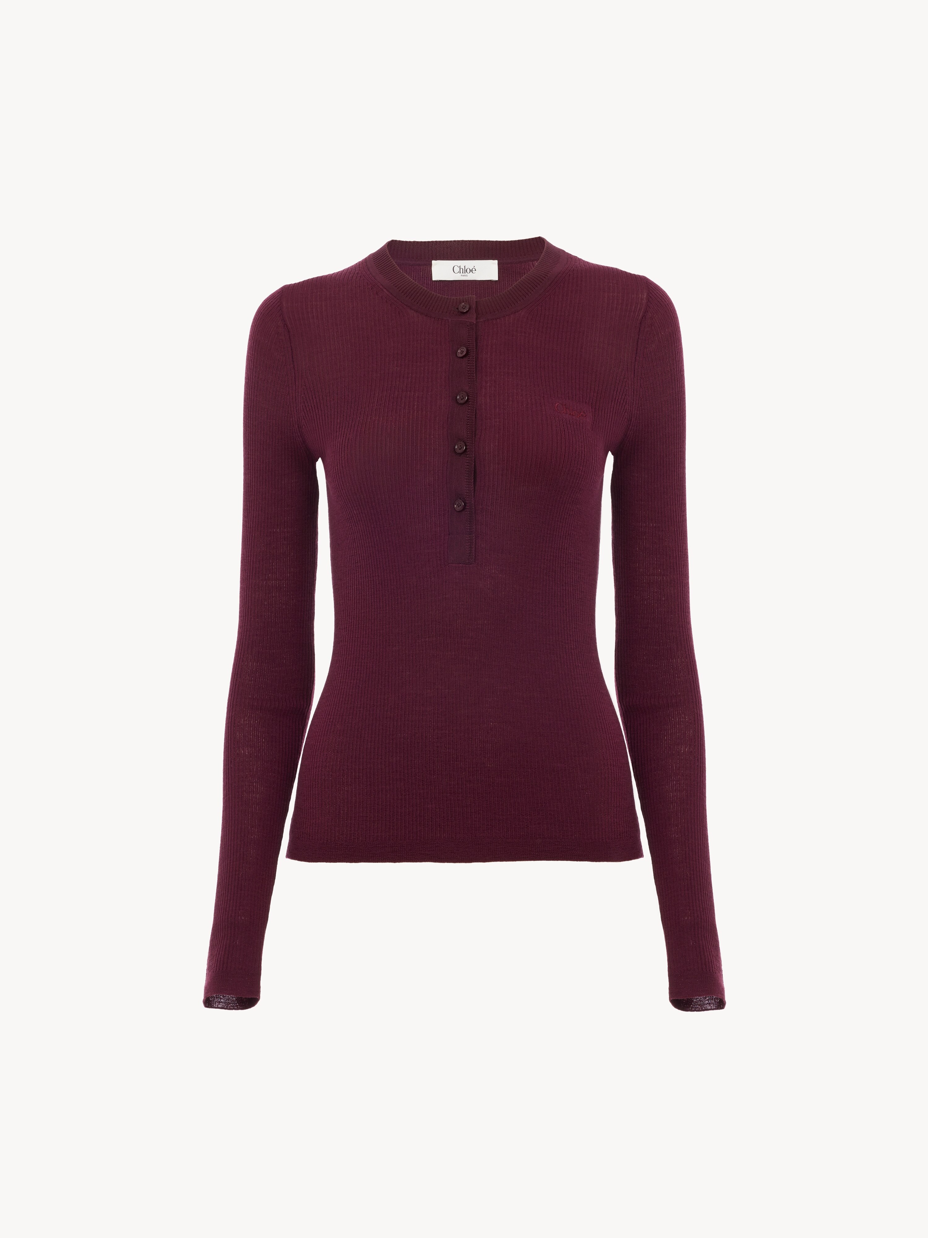 Chaqueta larga con botonadura sencilla de cuero - NaN
