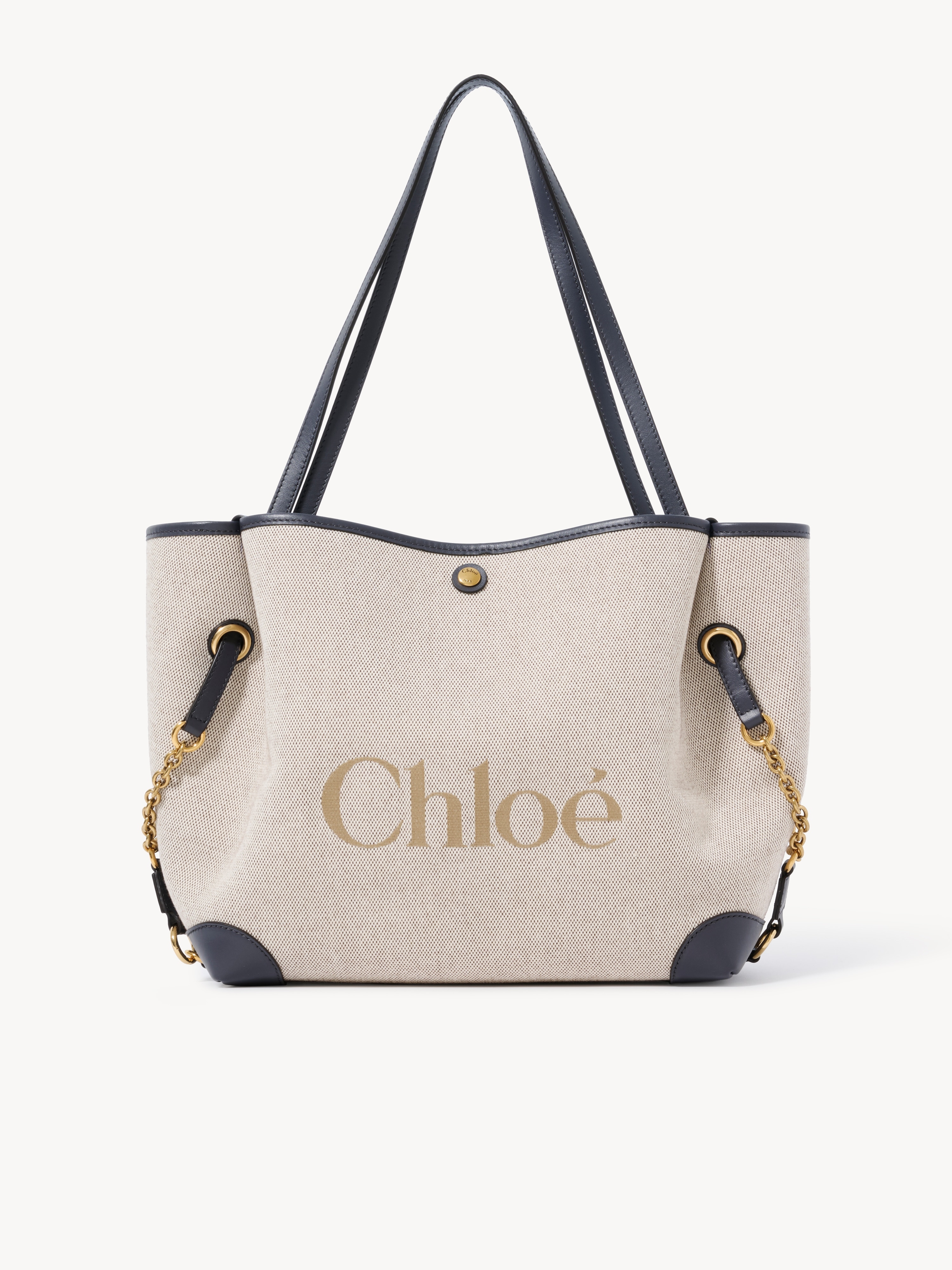 Bolso de doble asa Chlo&eacute; Clover peque&ntilde;o de lona - NaN