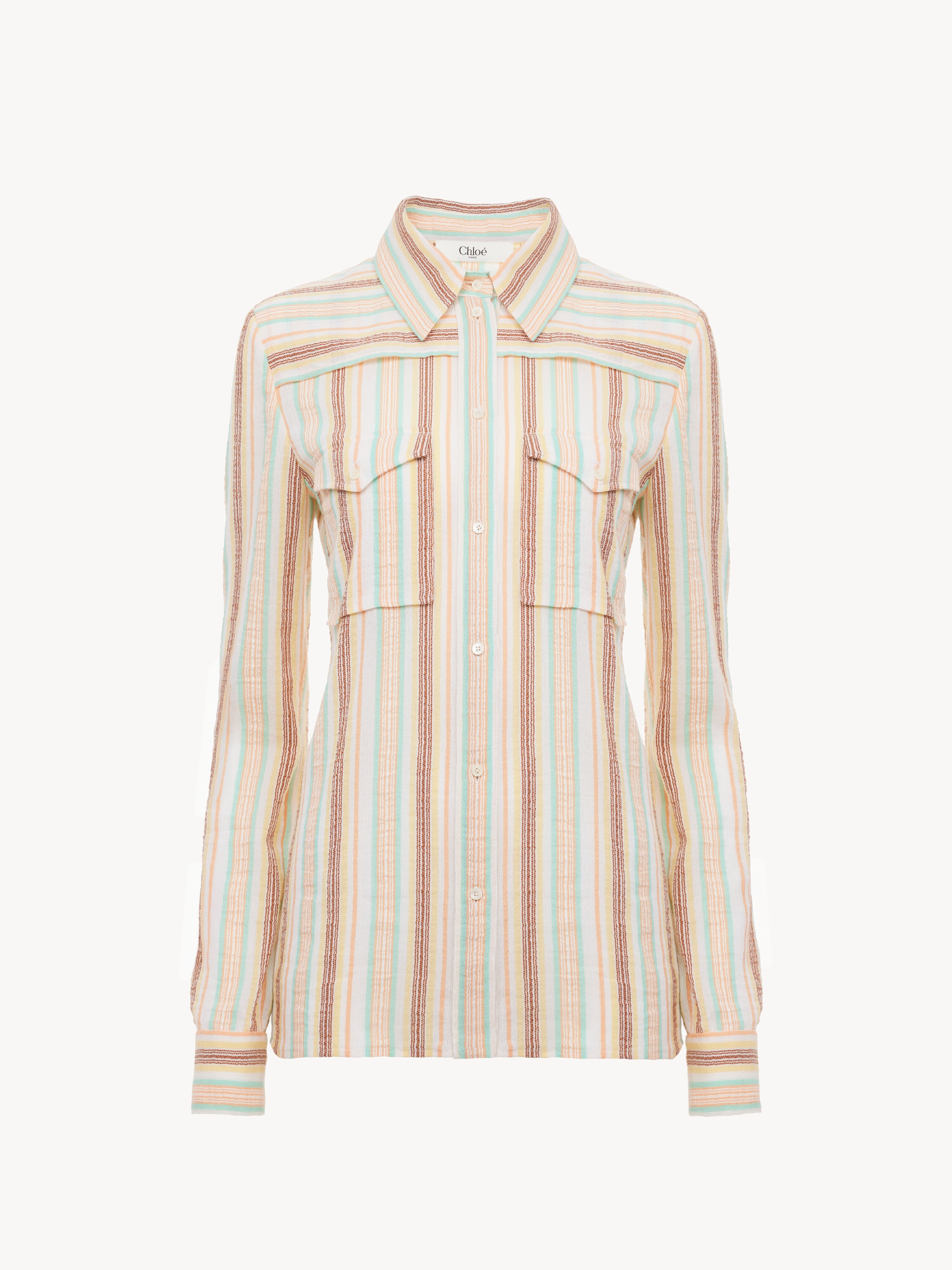 High-rise mini shorts in denim - NaN