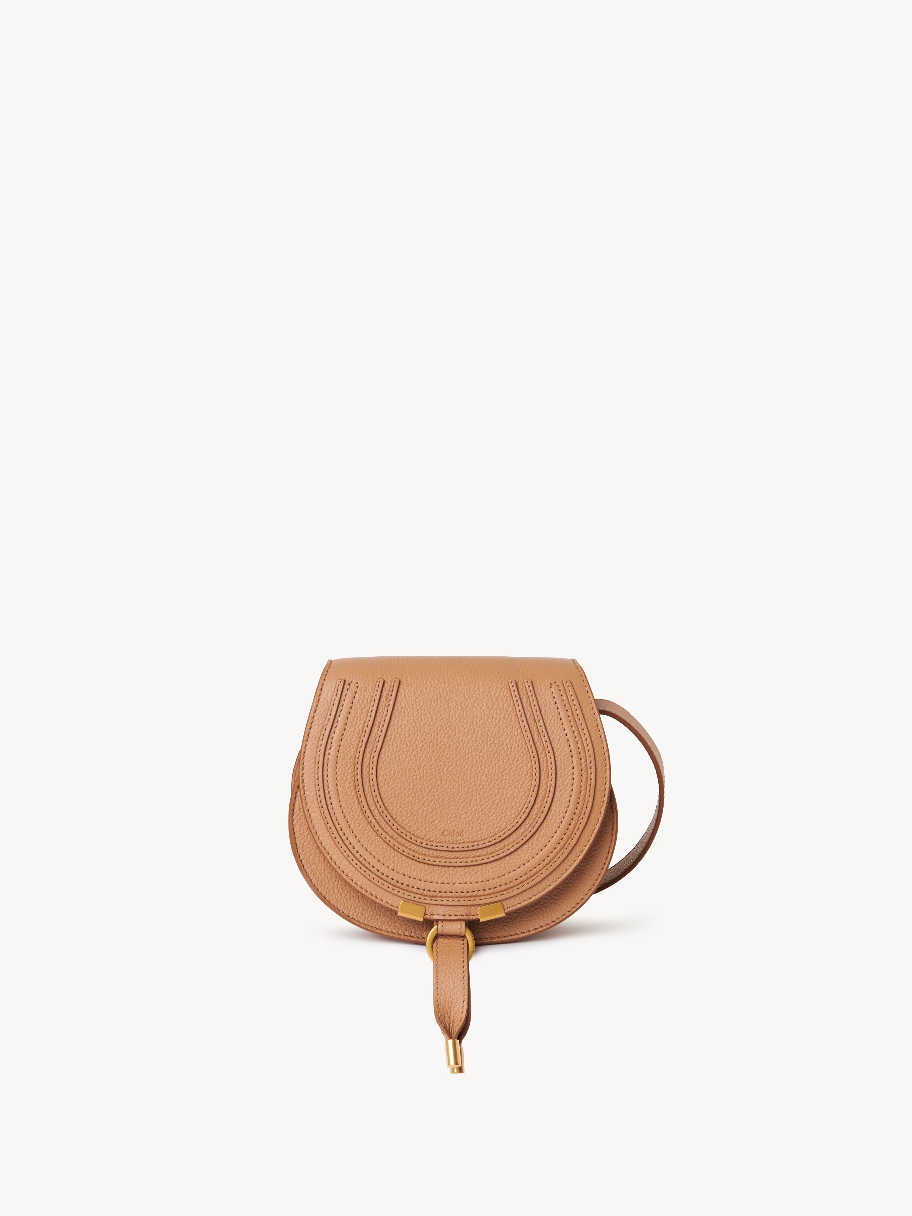 Small Marcie bag in grained leather - NaN