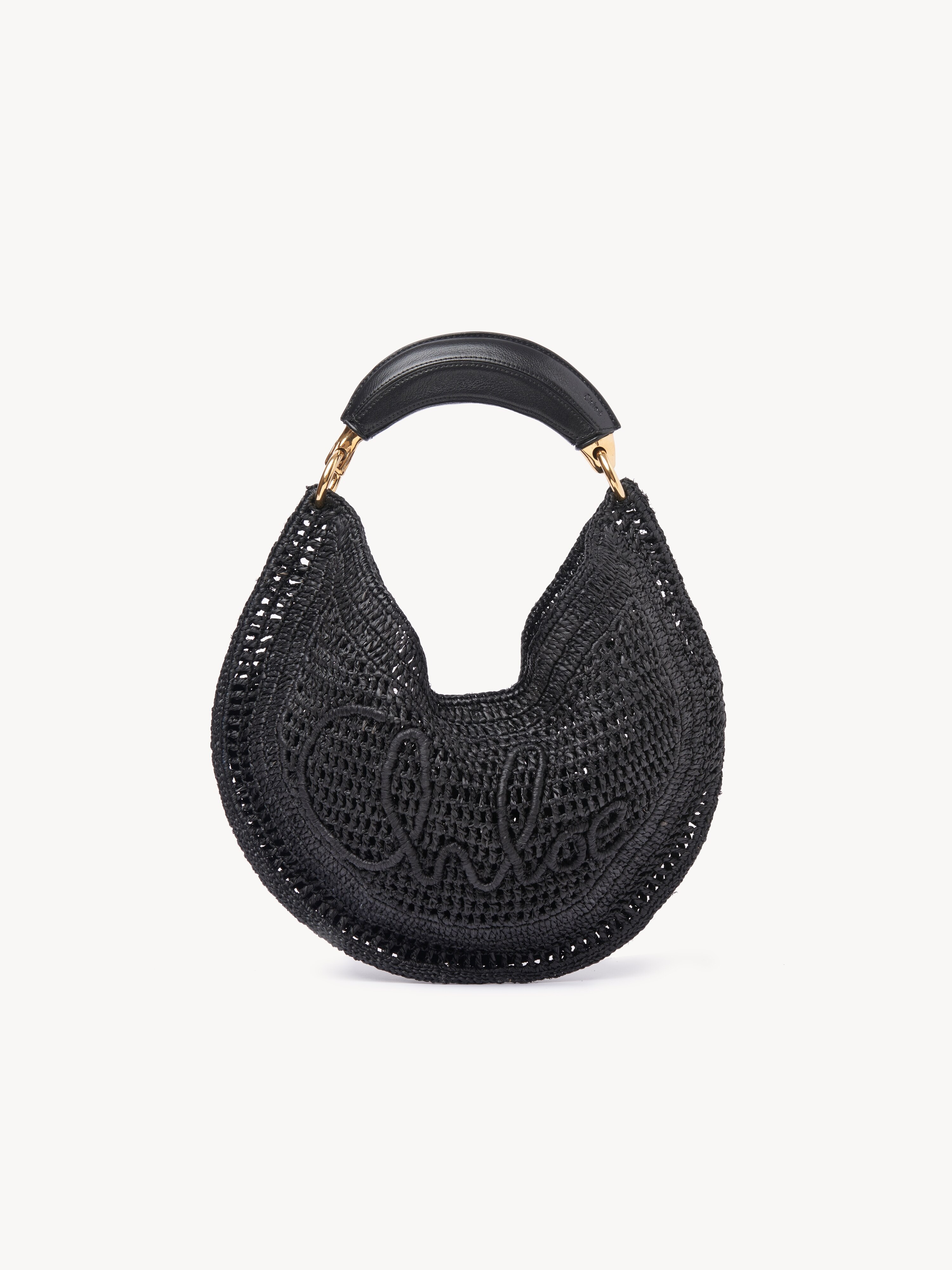 Minibolso hobo Summer Banana de croch&eacute; con purpurina - NaN