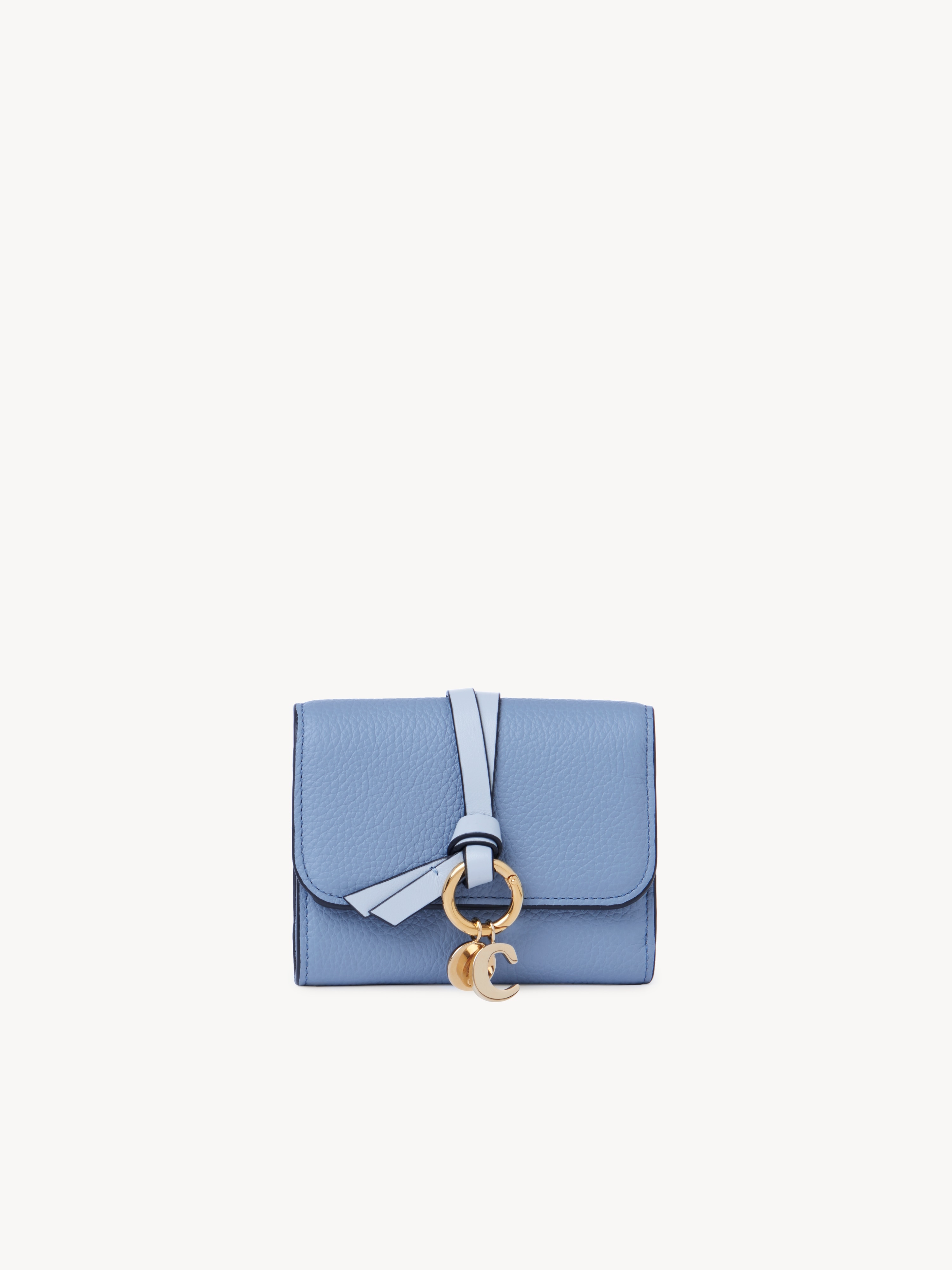Cartera Alphabet de cuero granulado - NaN