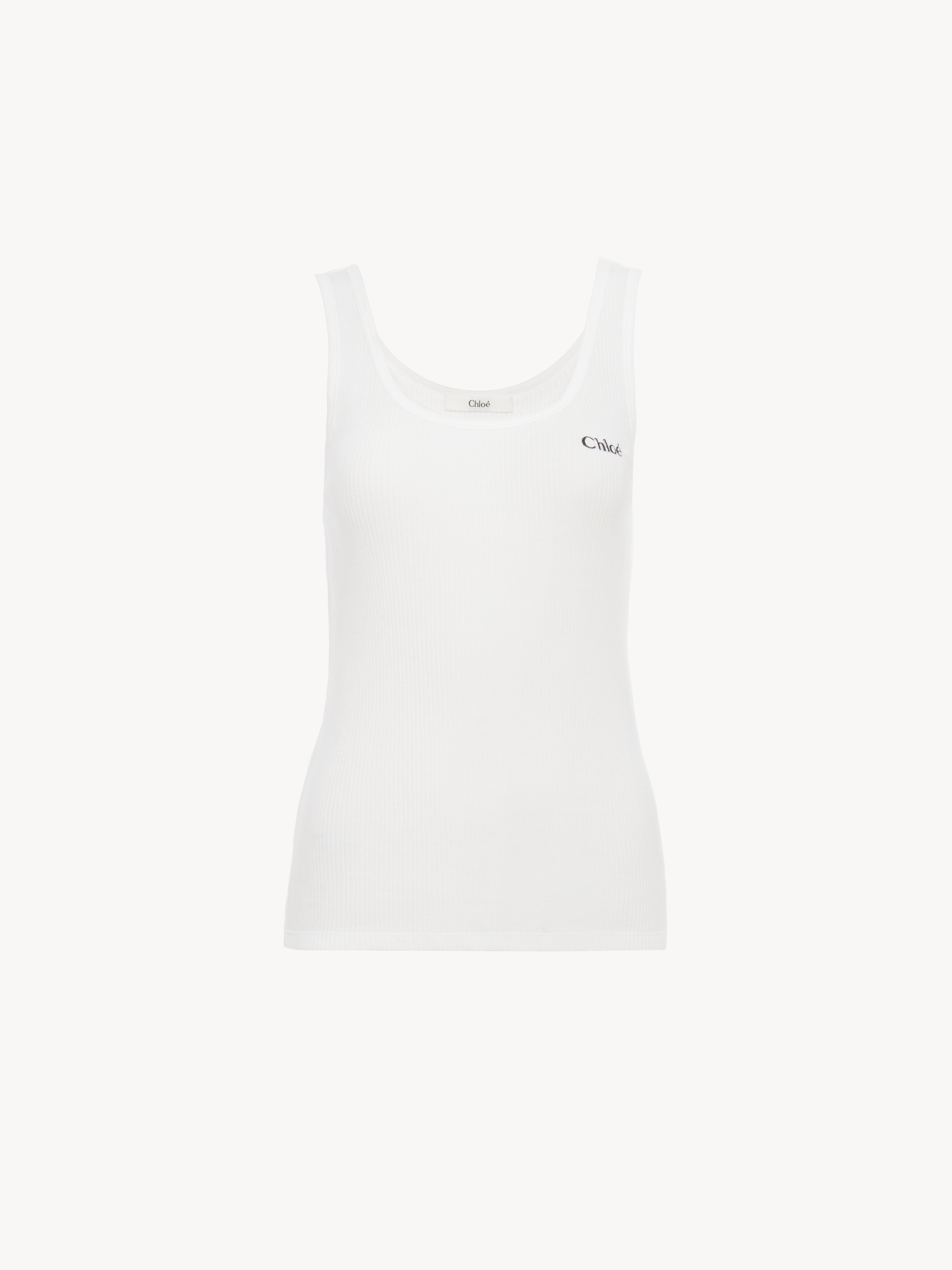 Top cropped con mangas abullonadas de popelina de algod&oacute;n - NaN