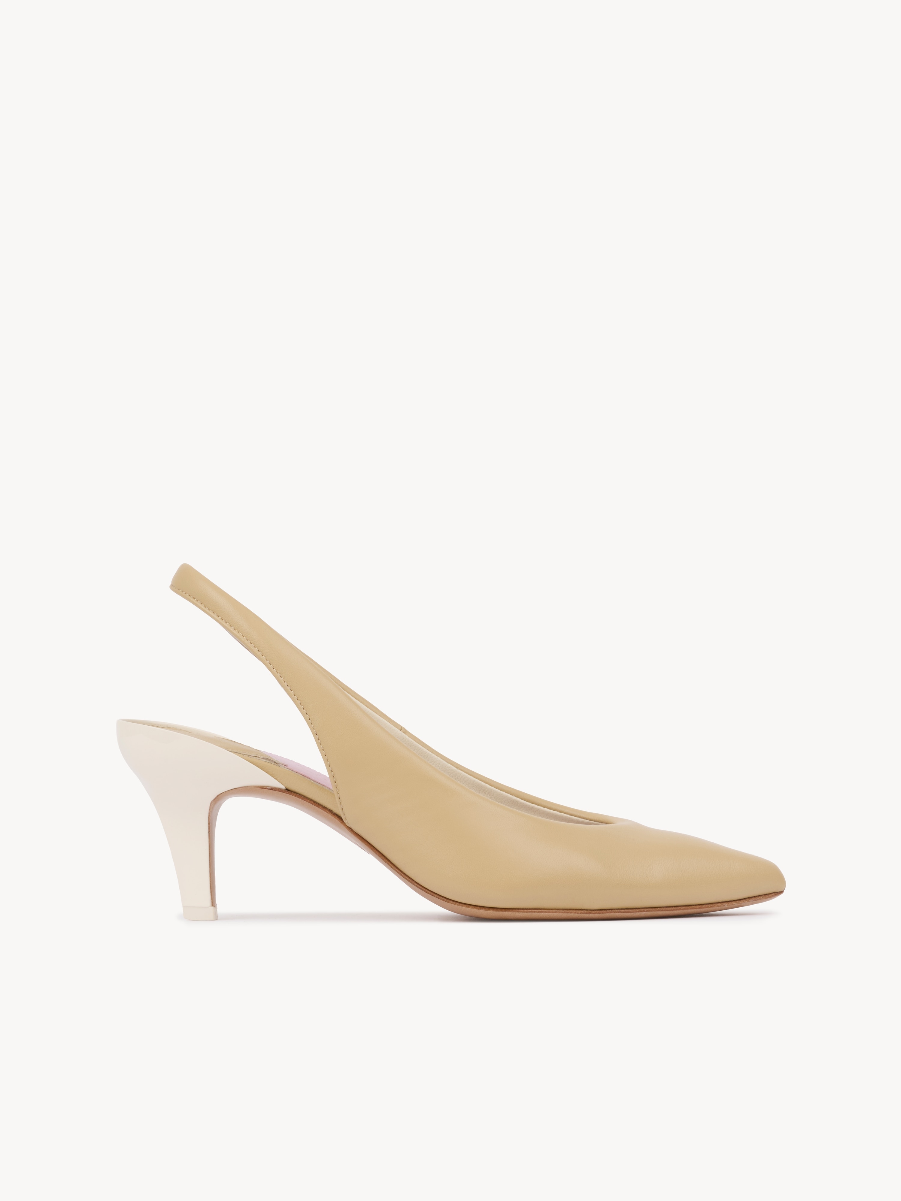 Sleeveless peplum top in cr&ecirc;pe de chine & lace - NaN