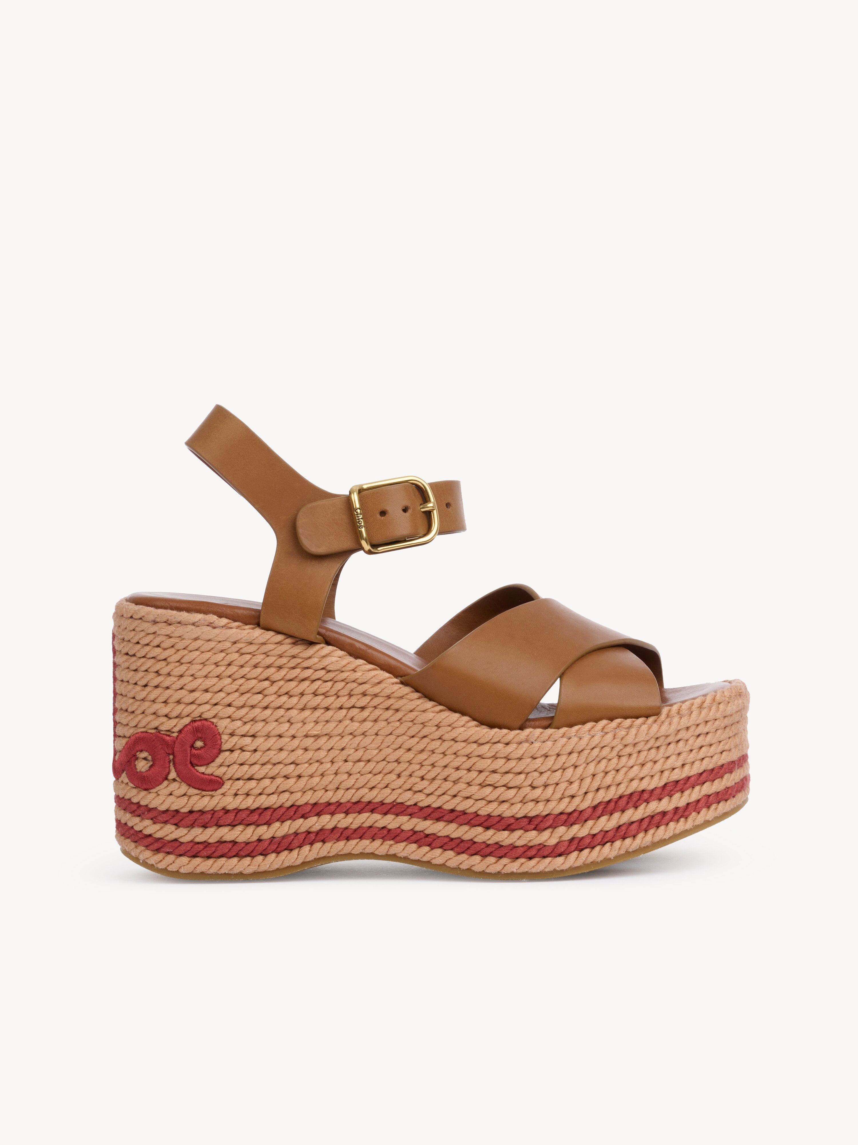 Chlo&eacute; Sand wedge sandal - NaN