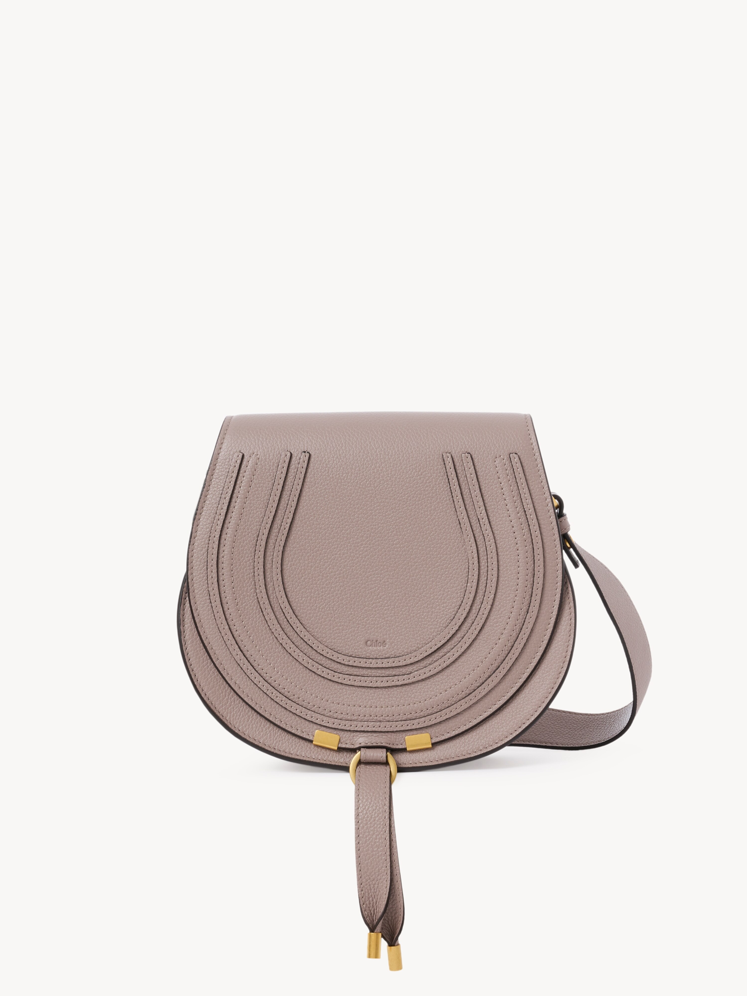 Small Marcie bag in grained leather - NaN