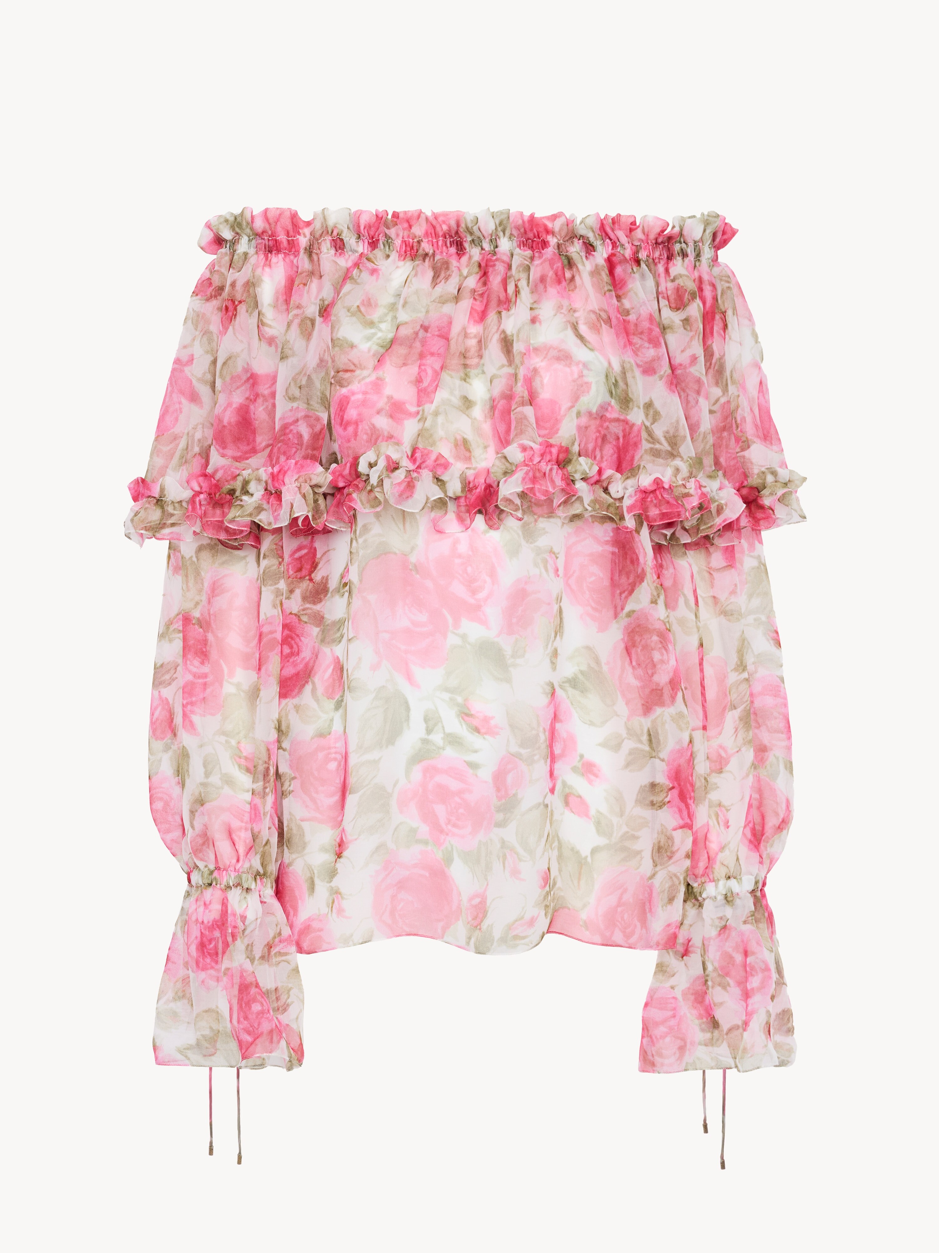 Minipantalones cortos de talle alto de mezcla de lino y algod&oacute;n - NaN