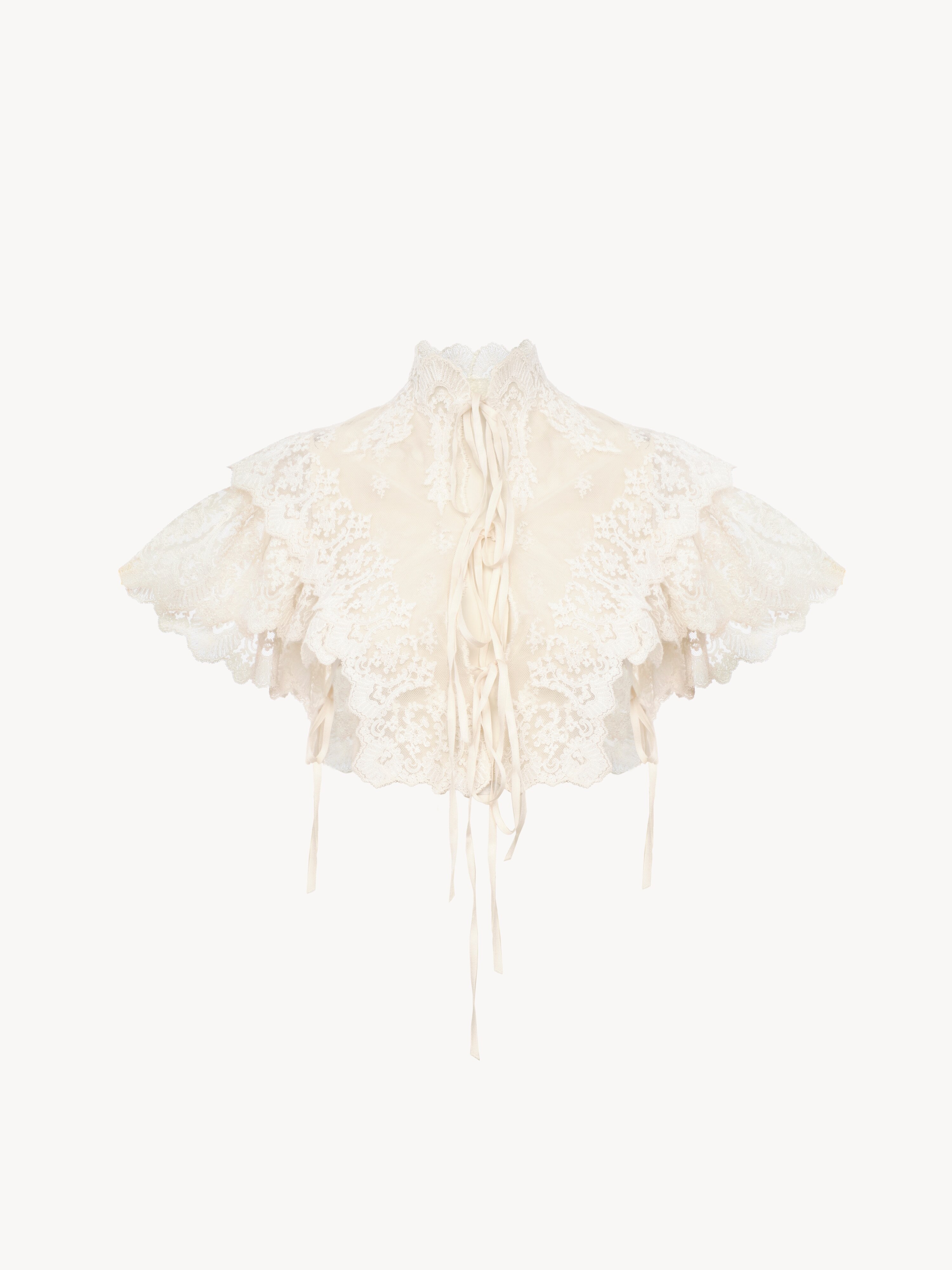 Tailored double-breasted jacket in houndstooth wool - NaN